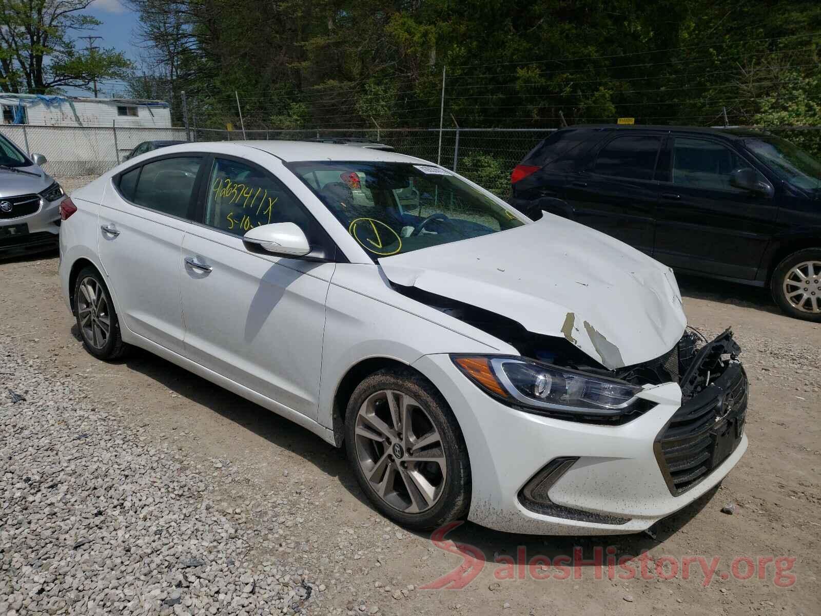 5NPD84LF1HH035386 2017 HYUNDAI ELANTRA