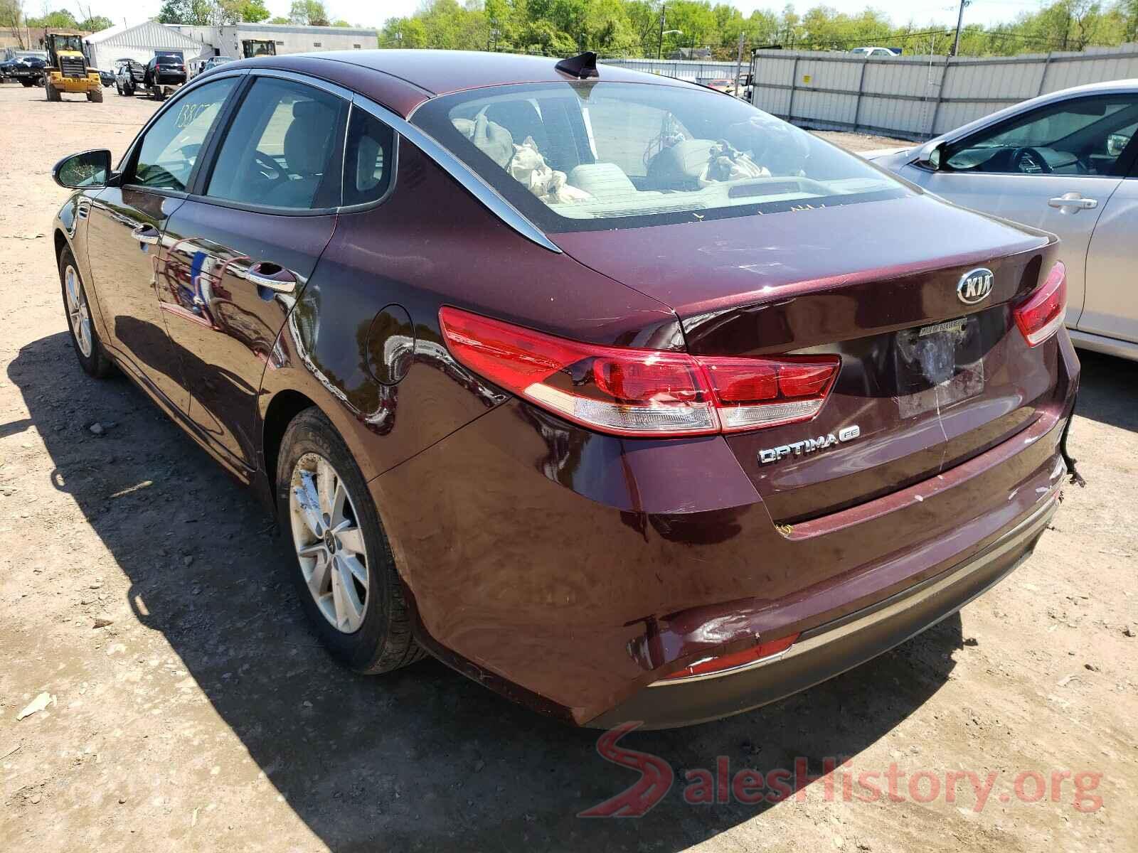 5XXGT4L38GG101282 2016 KIA OPTIMA