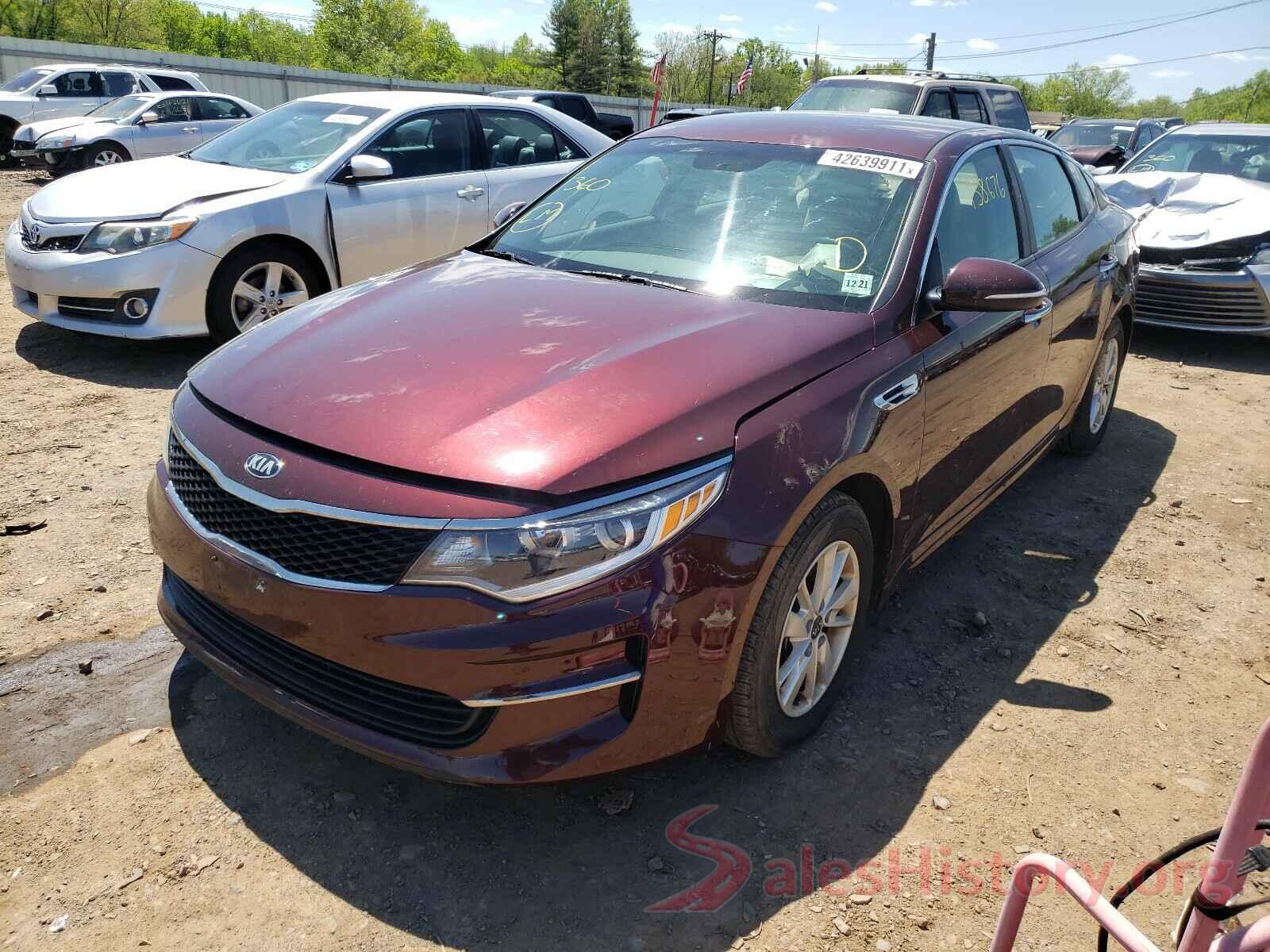 5XXGT4L38GG101282 2016 KIA OPTIMA