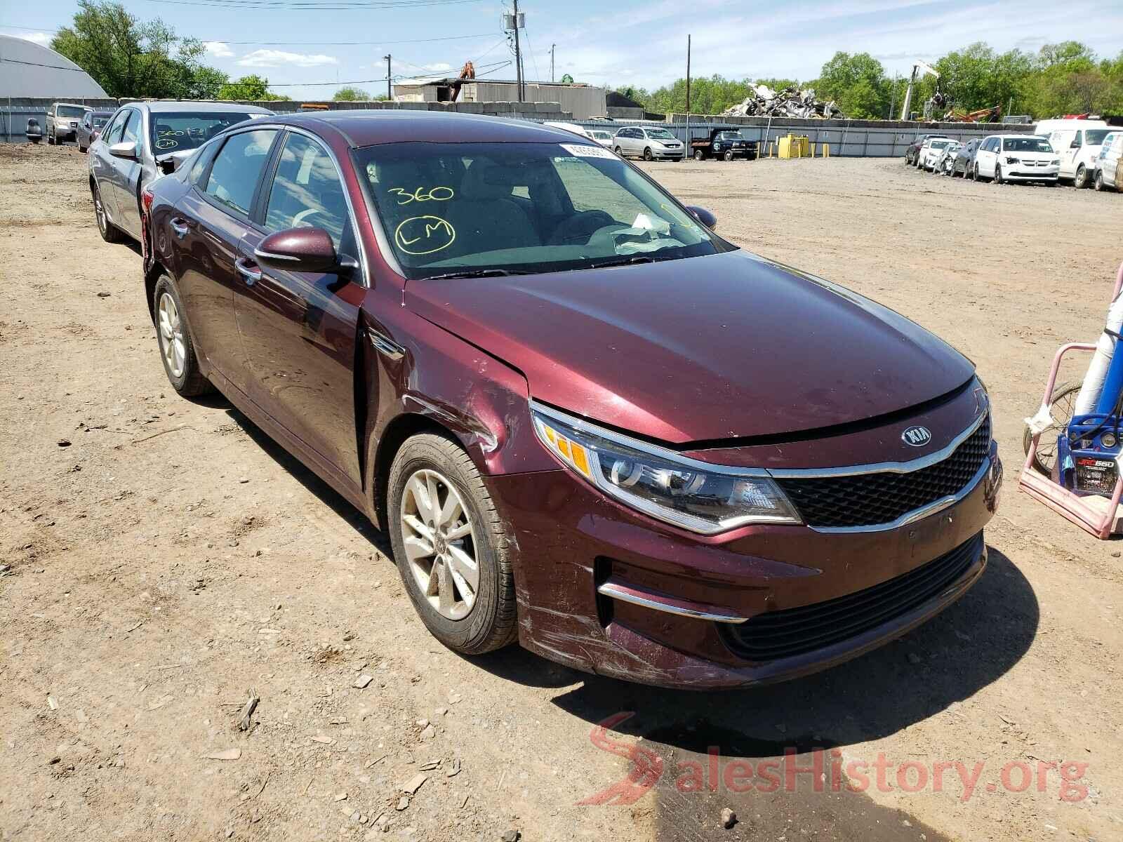 5XXGT4L38GG101282 2016 KIA OPTIMA