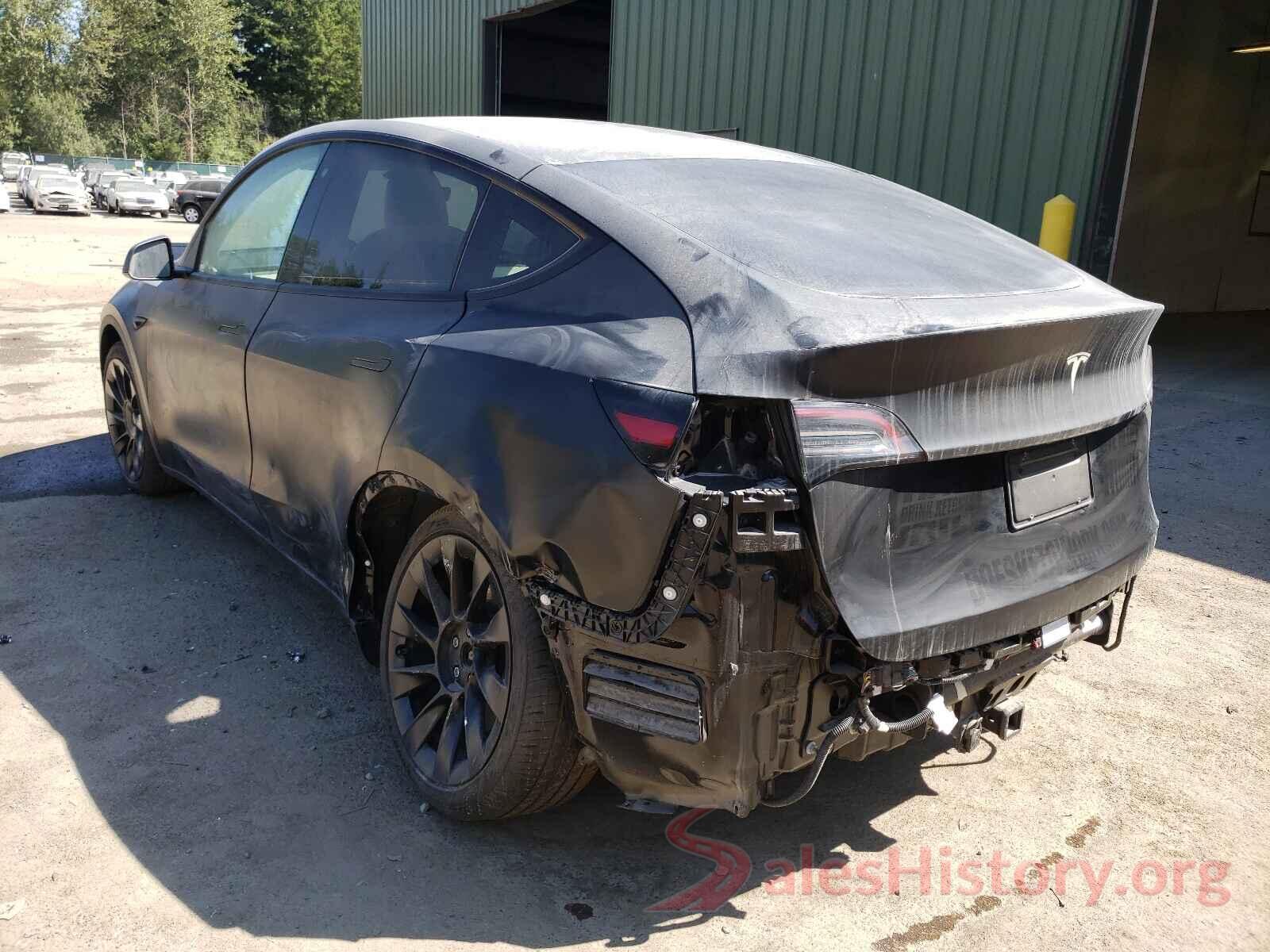 5YJYGDEE7LF053360 2020 TESLA MODEL Y