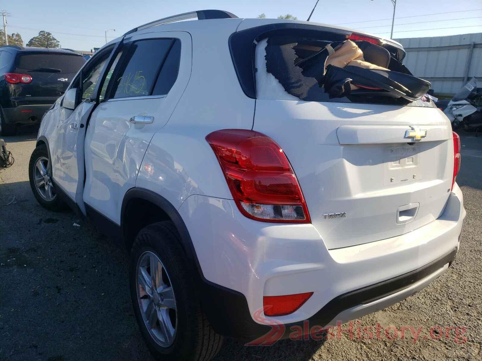 KL7CJLSB6KB845787 2019 CHEVROLET TRAX