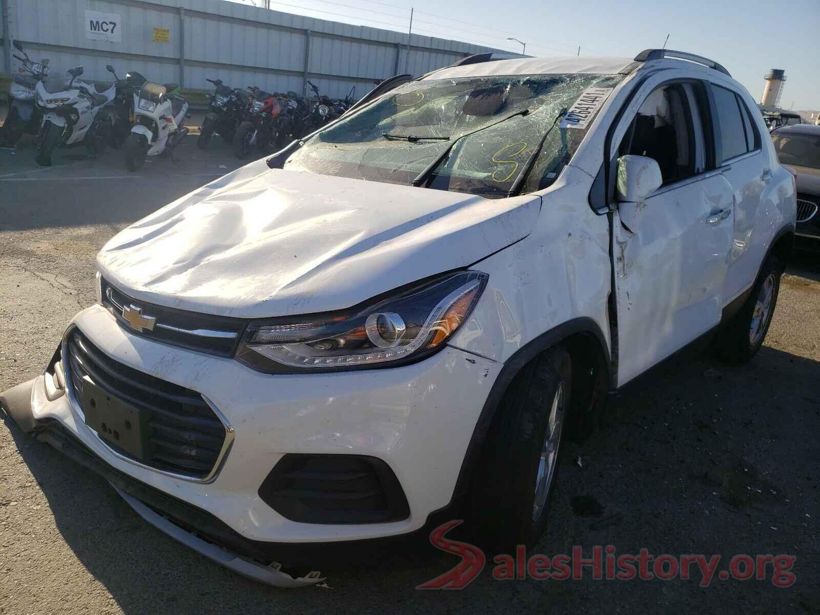 KL7CJLSB6KB845787 2019 CHEVROLET TRAX