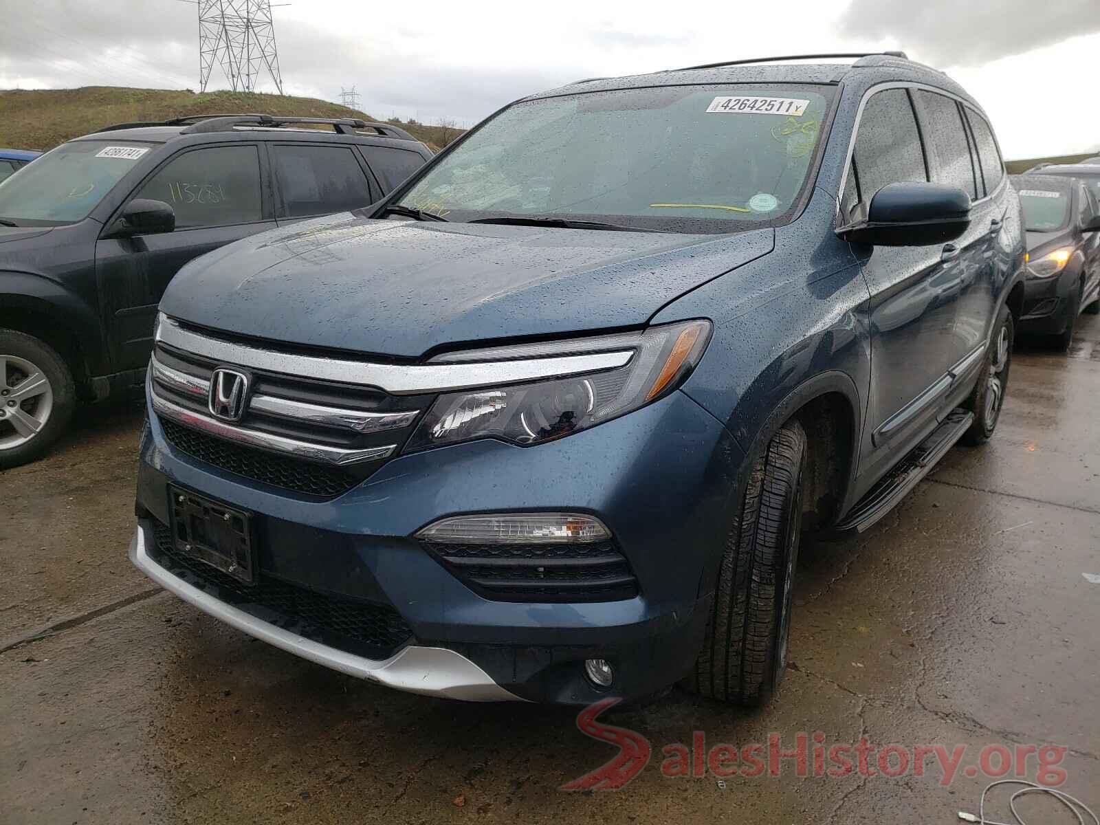 5FNYF6H82GB010670 2016 HONDA PILOT