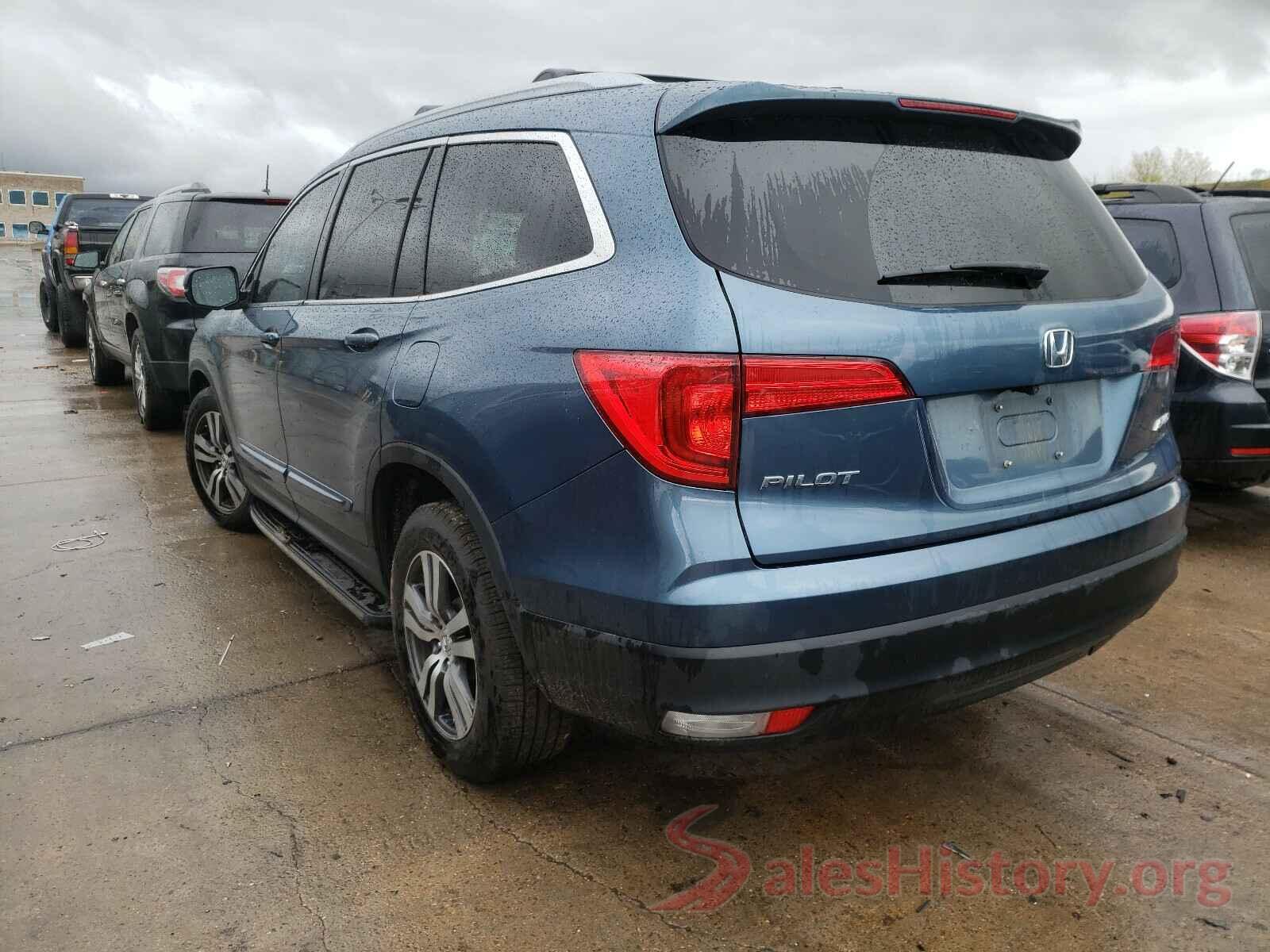 5FNYF6H82GB010670 2016 HONDA PILOT