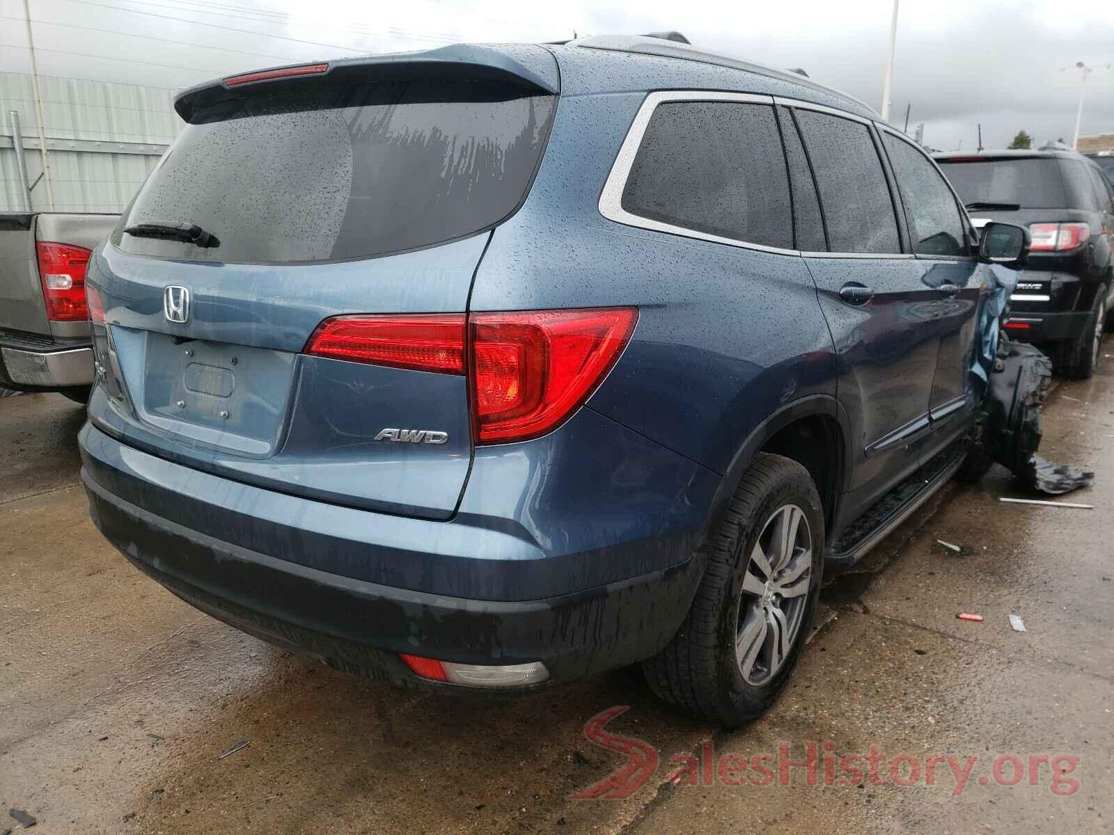 5FNYF6H82GB010670 2016 HONDA PILOT