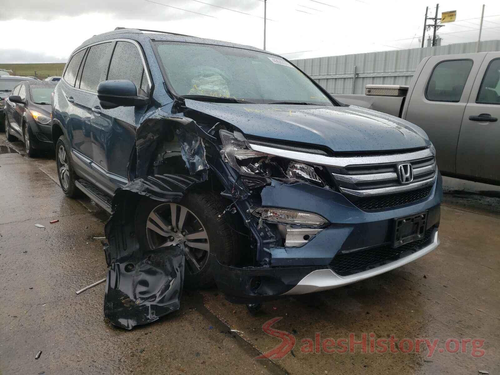 5FNYF6H82GB010670 2016 HONDA PILOT