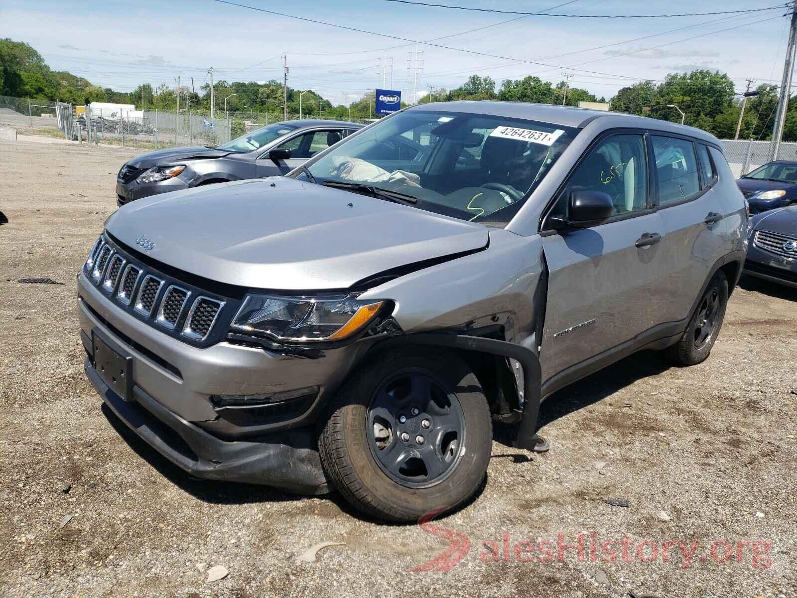 3C4NJCAB6KT655256 2019 JEEP COMPASS