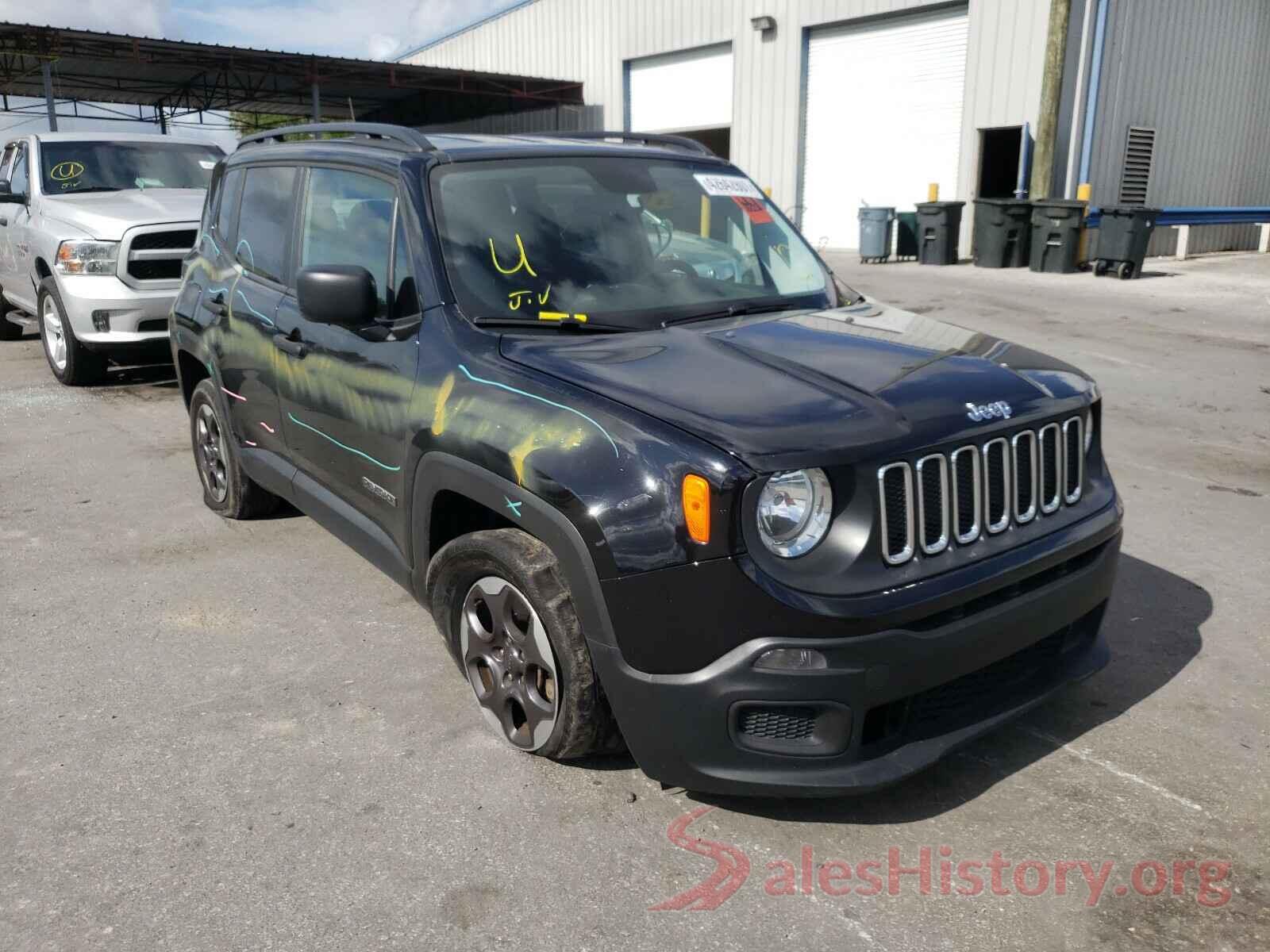 ZACCJAAB2HPG17535 2017 JEEP RENEGADE