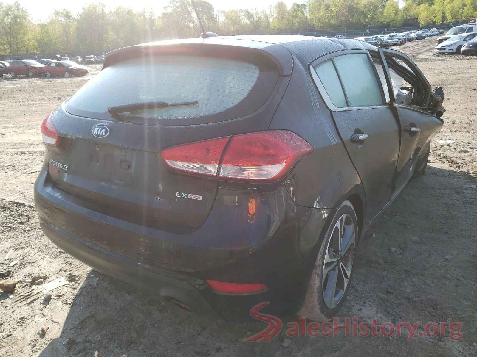 KNAFX5A8XG5496491 2016 KIA FORTE