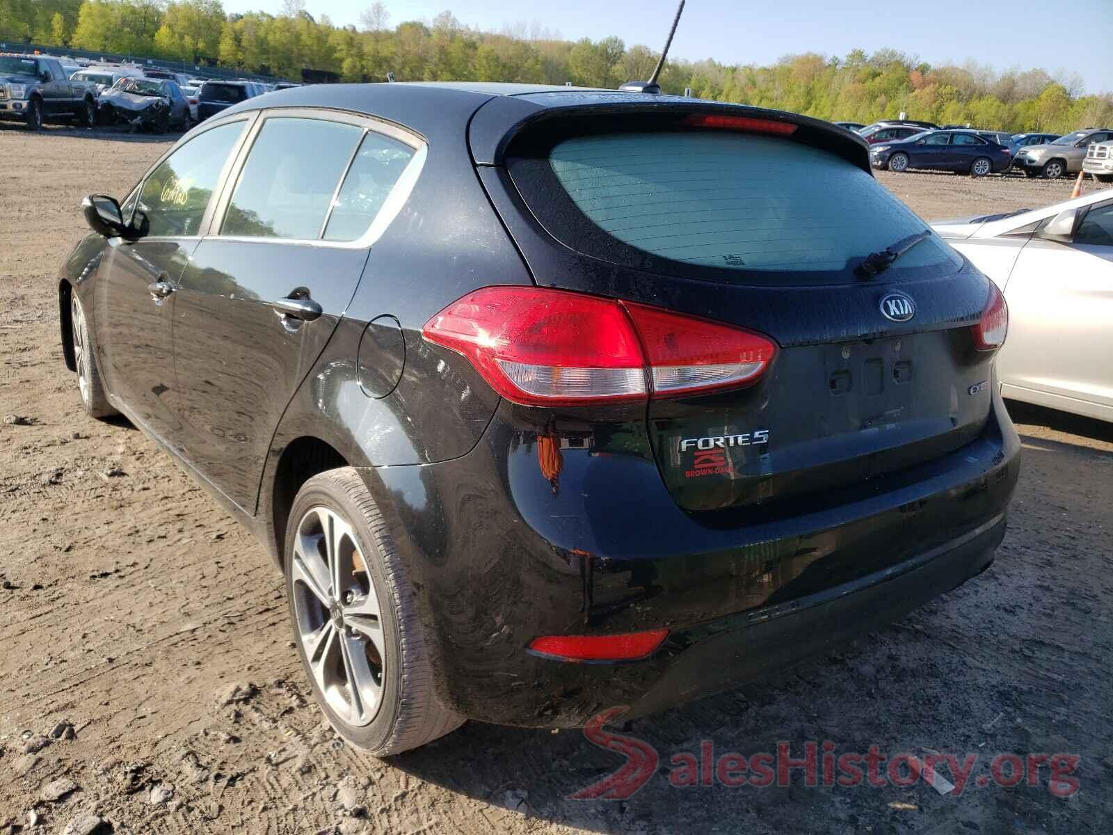 KNAFX5A8XG5496491 2016 KIA FORTE