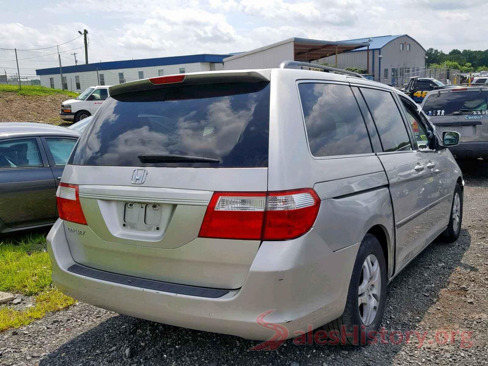 5FNRL38767B446697 2007 HONDA ODYSSEY EX