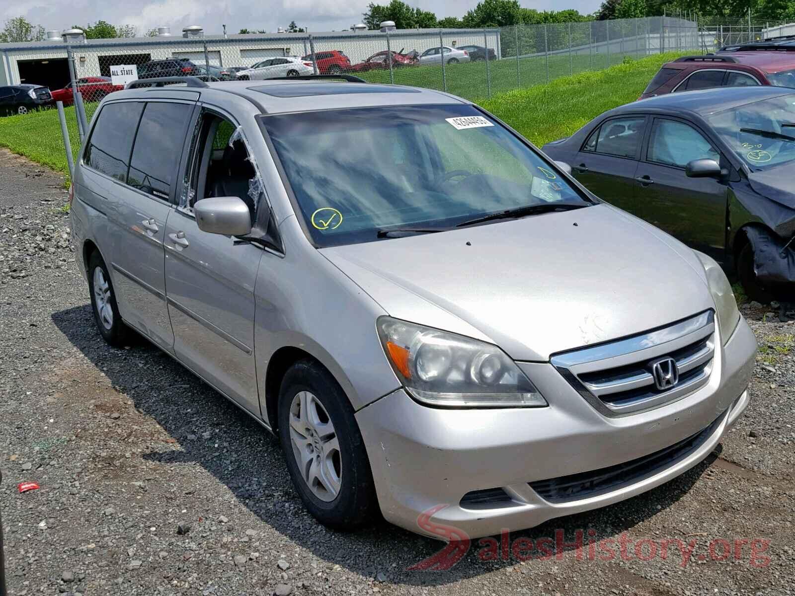 5FNRL38767B446697 2007 HONDA ODYSSEY EX