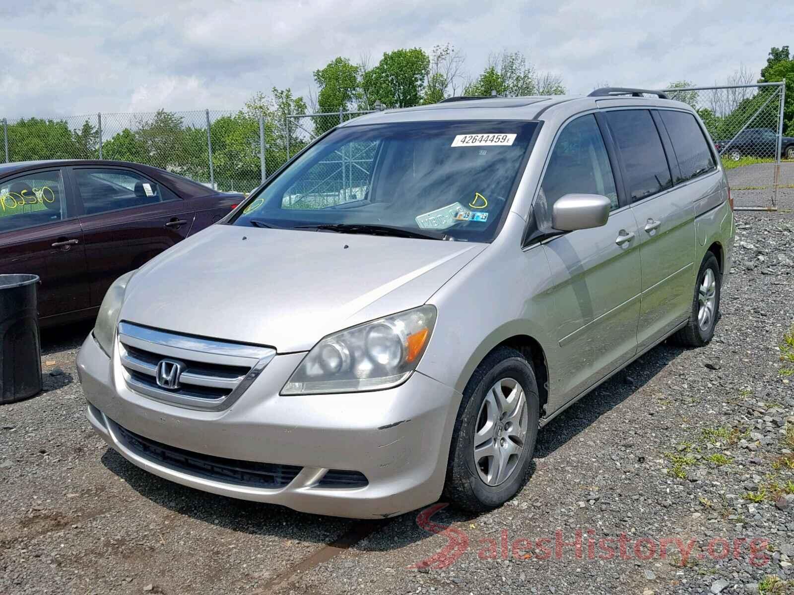 5FNRL38767B446697 2007 HONDA ODYSSEY EX