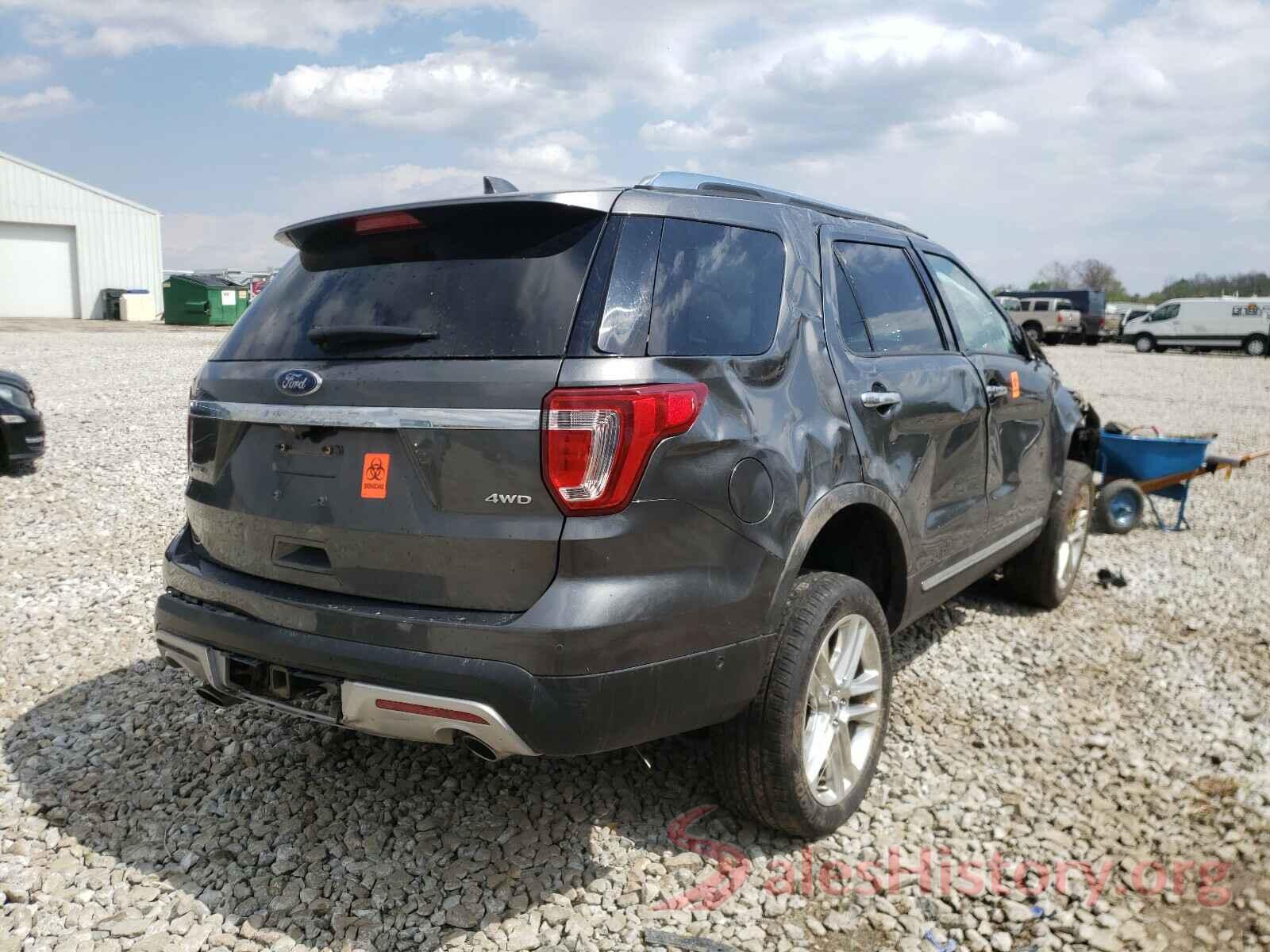 1FM5K8F85HGA00151 2017 FORD EXPLORER