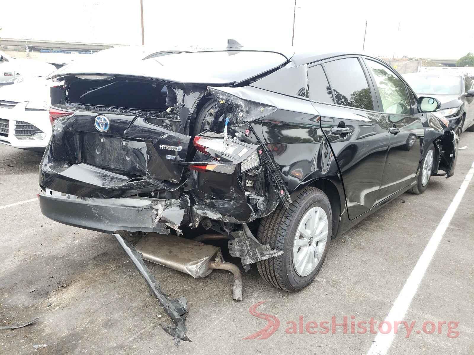 JTDKARFUXK3085466 2019 TOYOTA PRIUS