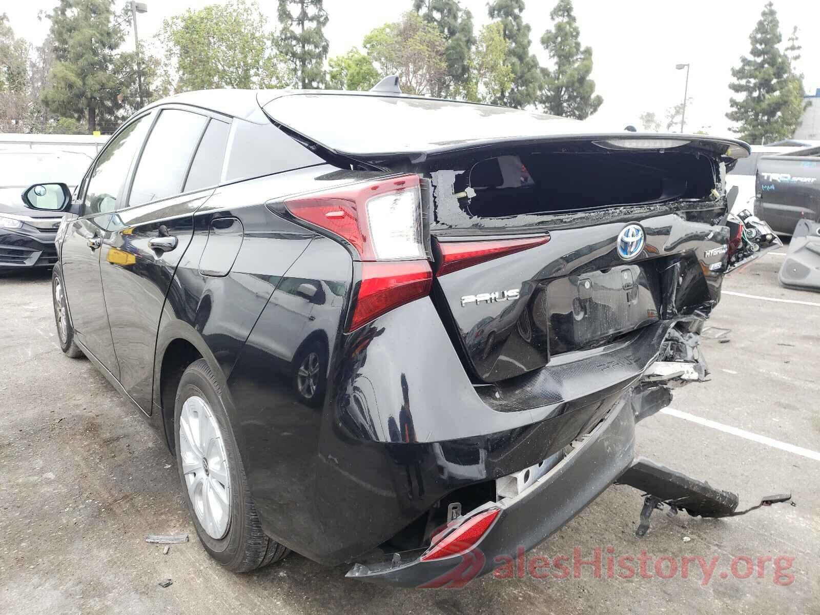 JTDKARFUXK3085466 2019 TOYOTA PRIUS