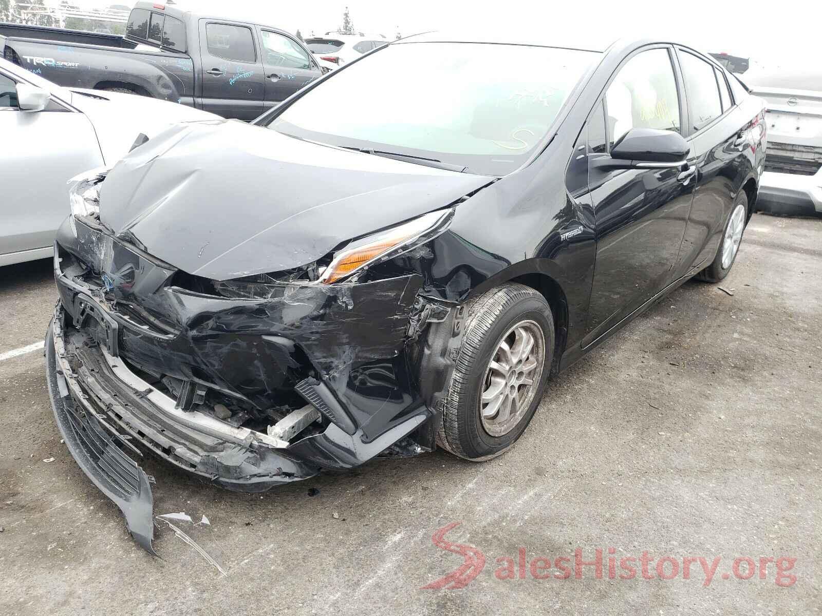 JTDKARFUXK3085466 2019 TOYOTA PRIUS