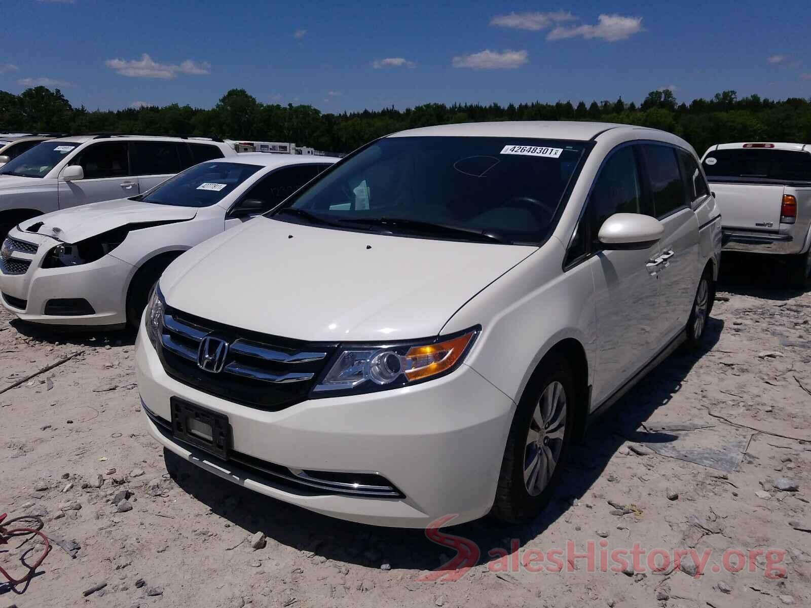 5FNRL5H38GB009776 2016 HONDA ODYSSEY