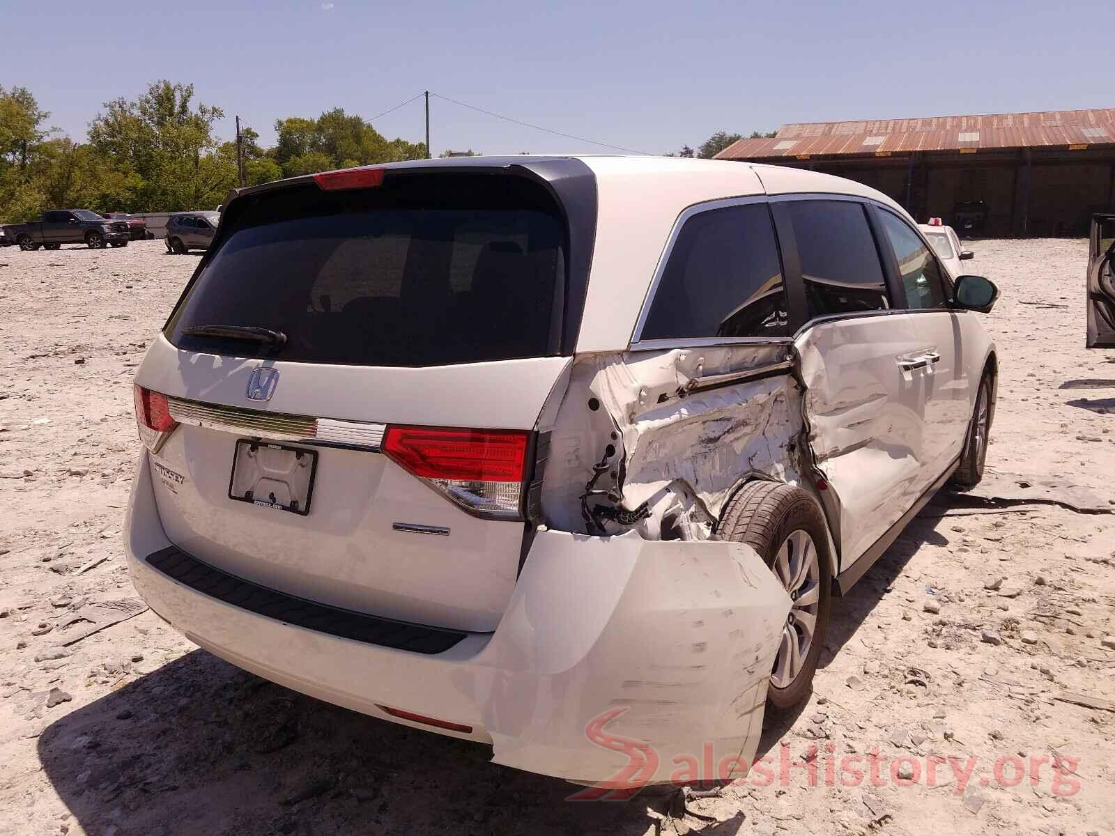 5FNRL5H38GB009776 2016 HONDA ODYSSEY