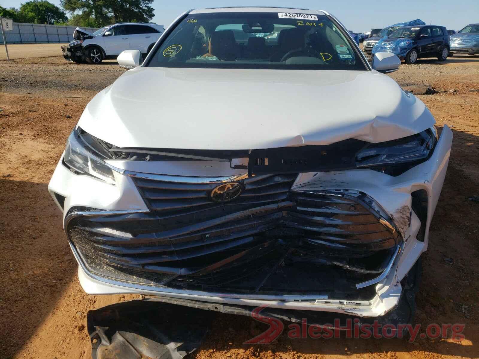 4T1BZ1FB2KU002014 2019 TOYOTA AVALON