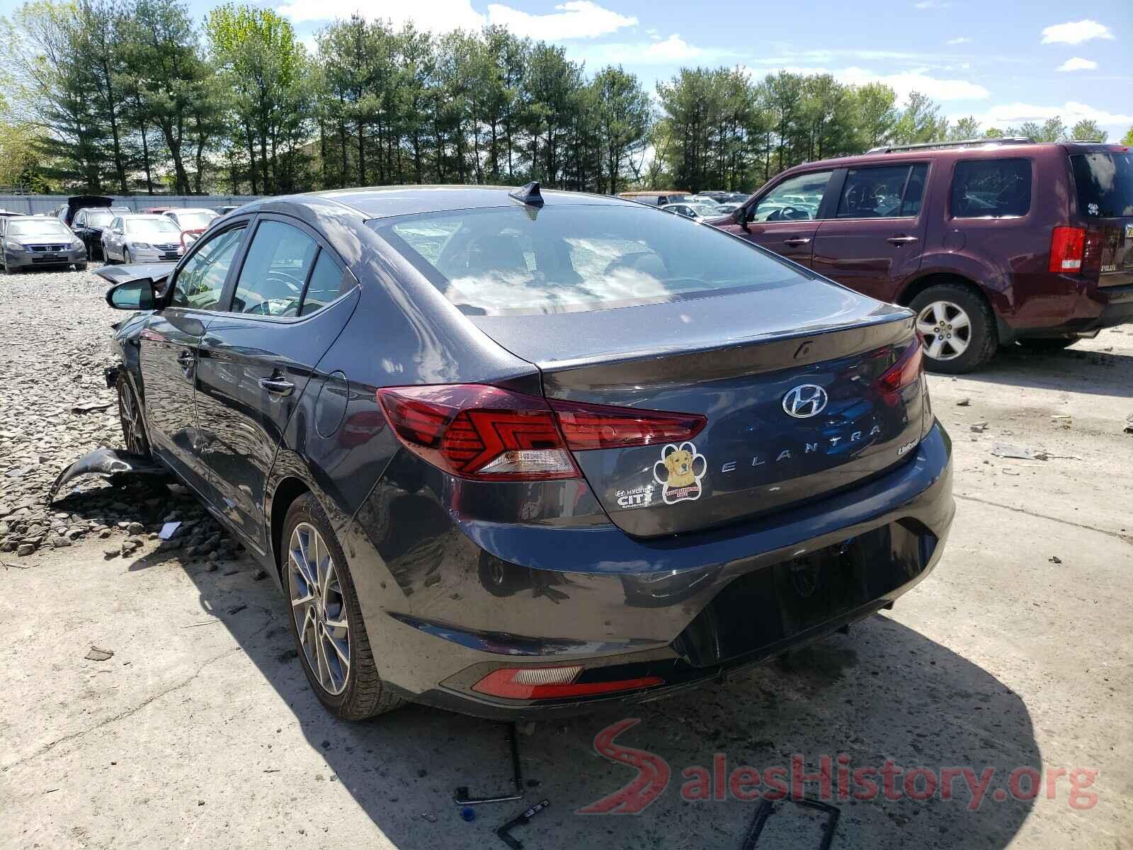 5NPD84LF5LH577292 2020 HYUNDAI ELANTRA