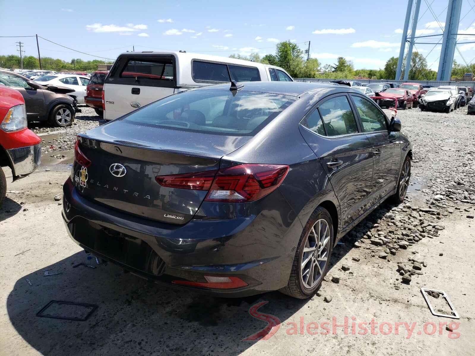 5NPD84LF5LH577292 2020 HYUNDAI ELANTRA