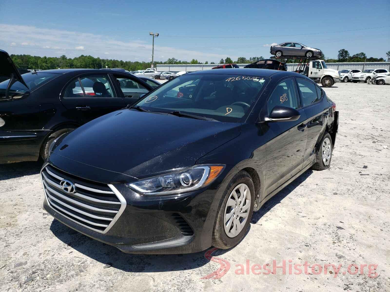 5NPD74LF9HH193686 2017 HYUNDAI ELANTRA