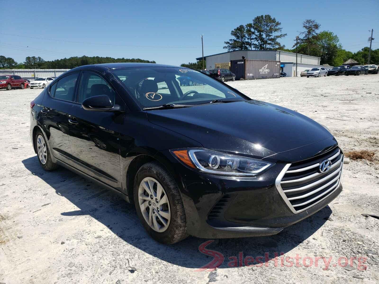 5NPD74LF9HH193686 2017 HYUNDAI ELANTRA