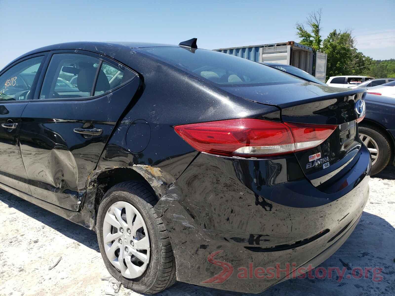 5NPD74LF9HH193686 2017 HYUNDAI ELANTRA