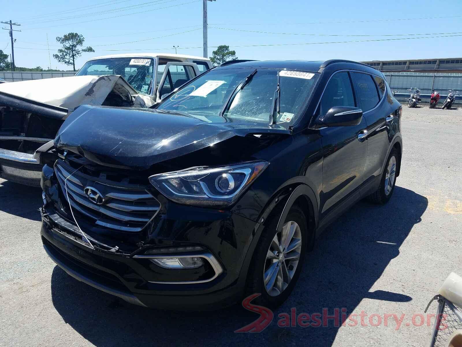 5XYZU4LA1JG534031 2018 HYUNDAI SANTA FE