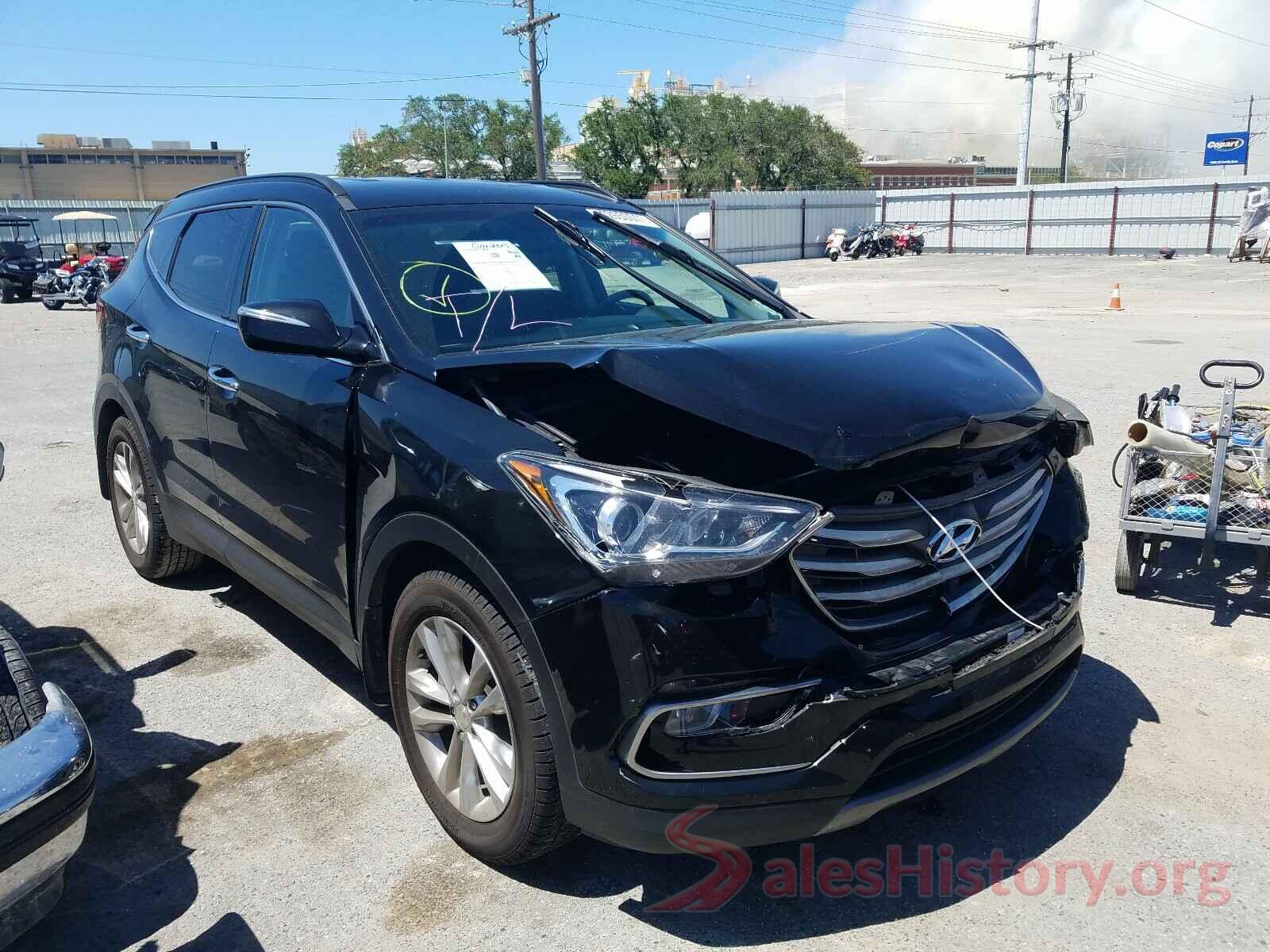 5XYZU4LA1JG534031 2018 HYUNDAI SANTA FE