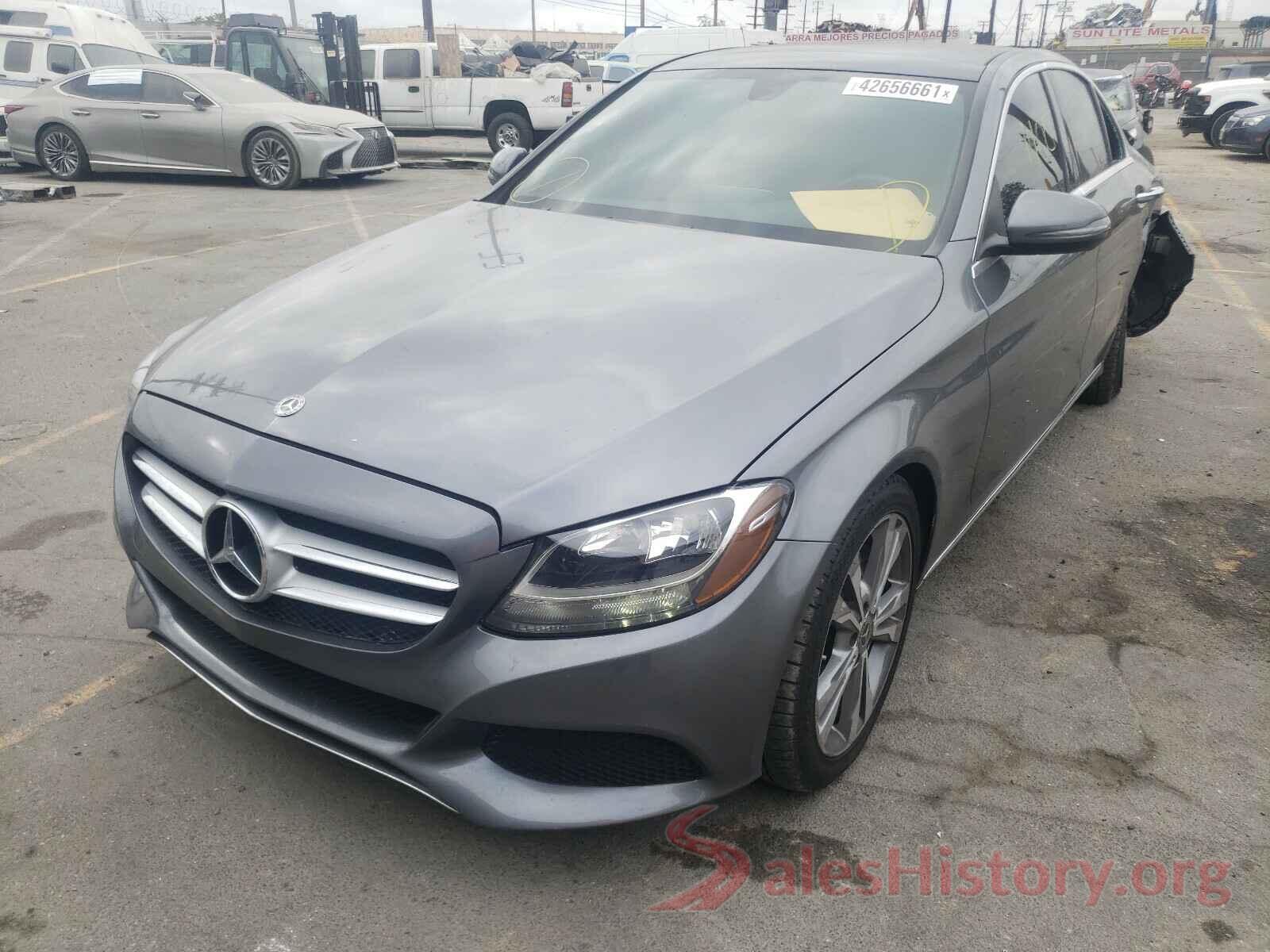 WDDWF4JB7JR400866 2018 MERCEDES-BENZ C-CLASS