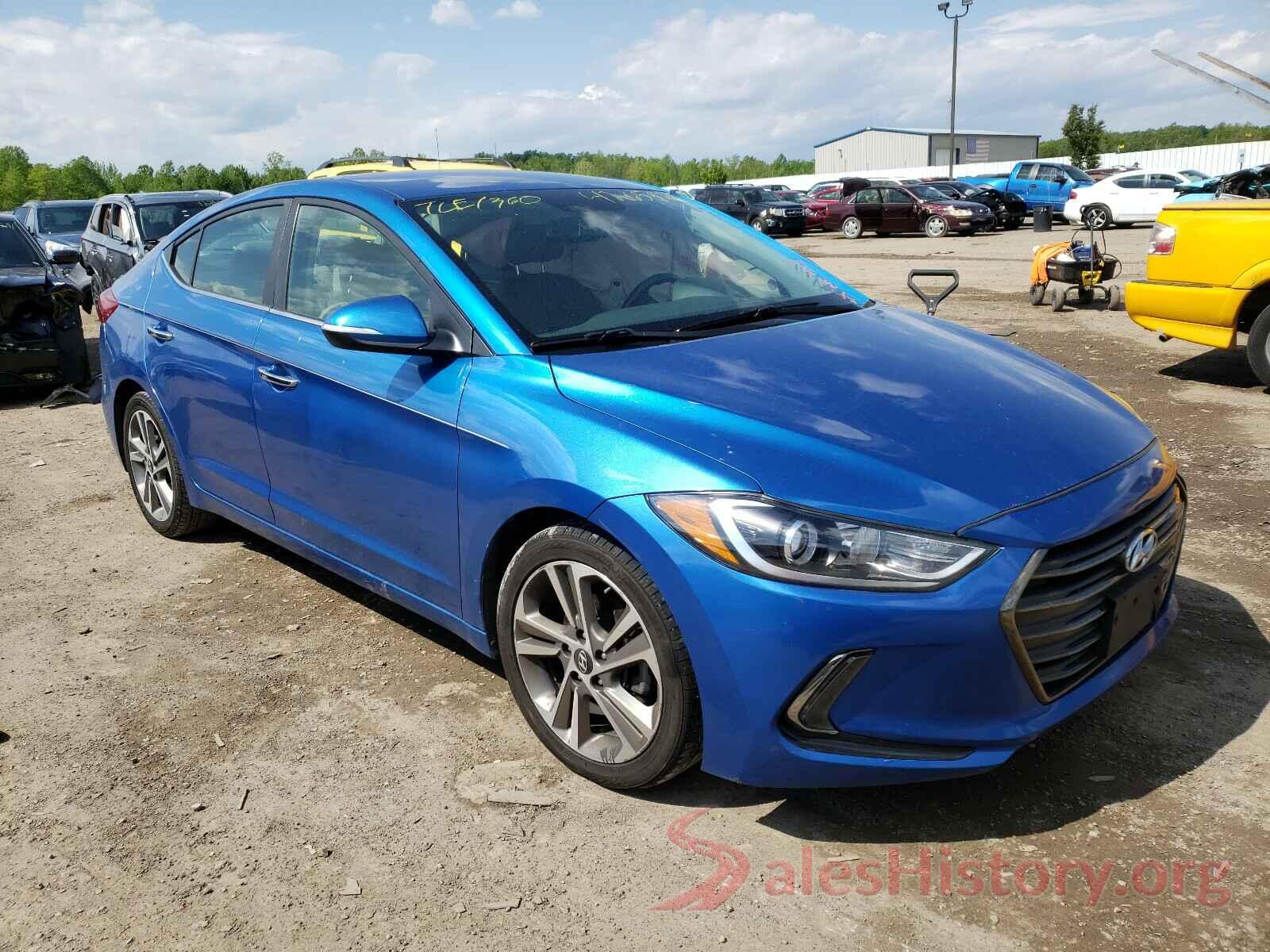 5NPD84LF1HH055394 2017 HYUNDAI ELANTRA