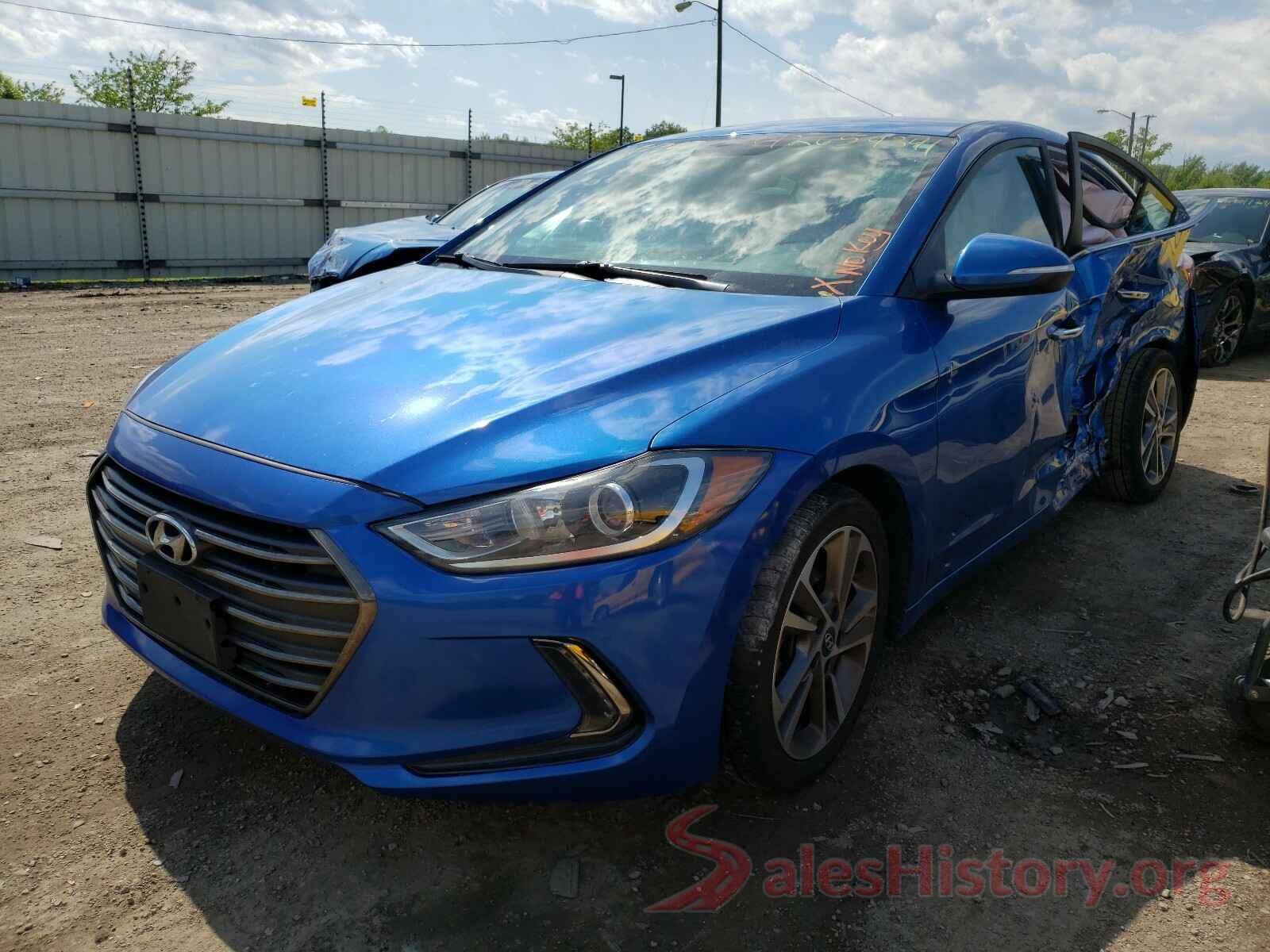 5NPD84LF1HH055394 2017 HYUNDAI ELANTRA