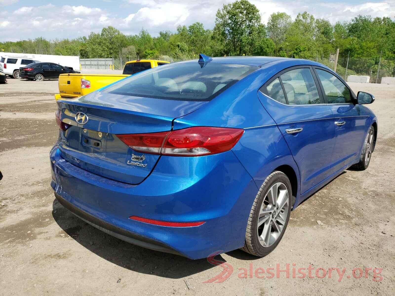 5NPD84LF1HH055394 2017 HYUNDAI ELANTRA