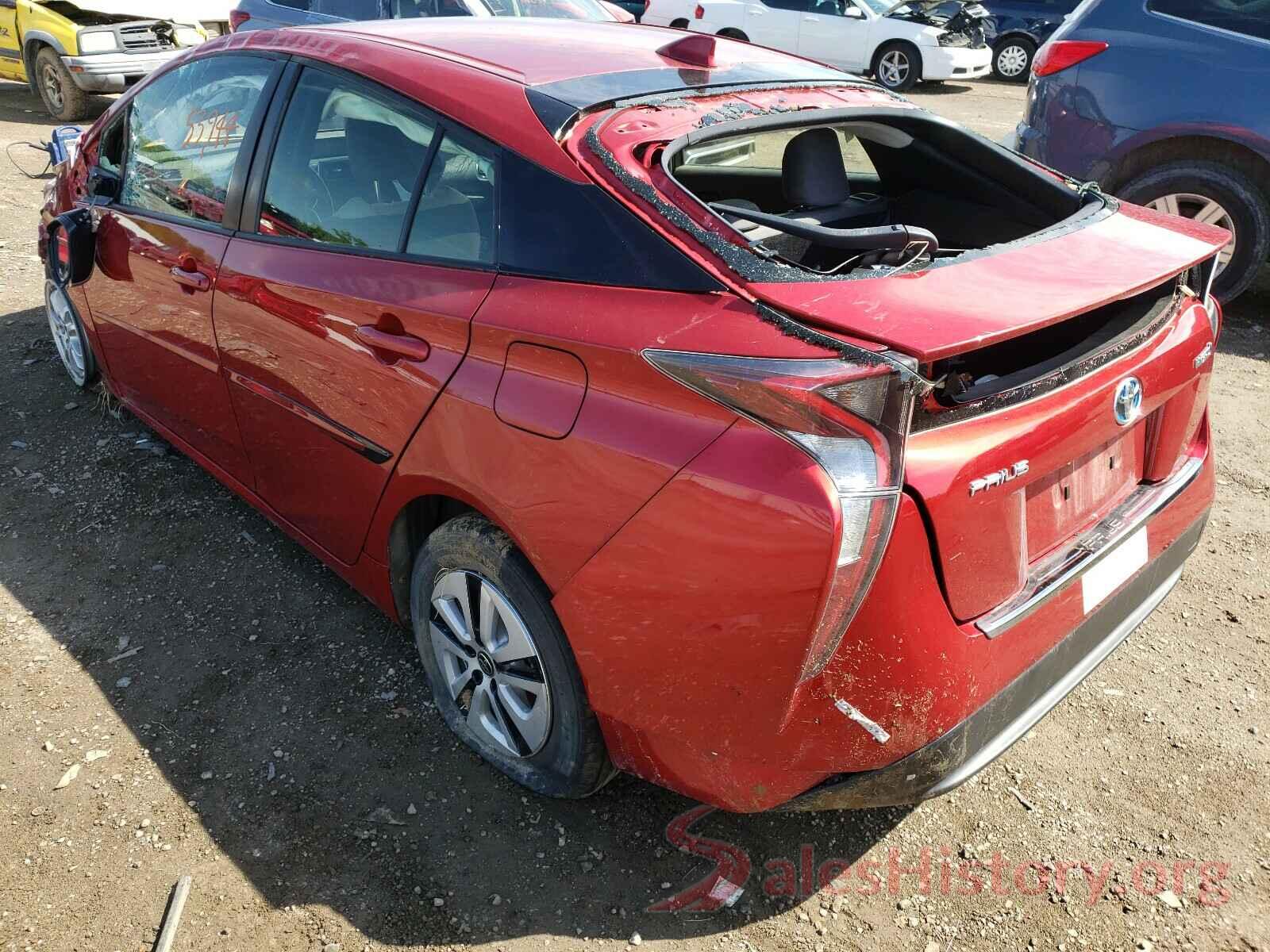 JTDKARFUXH3530345 2017 TOYOTA PRIUS