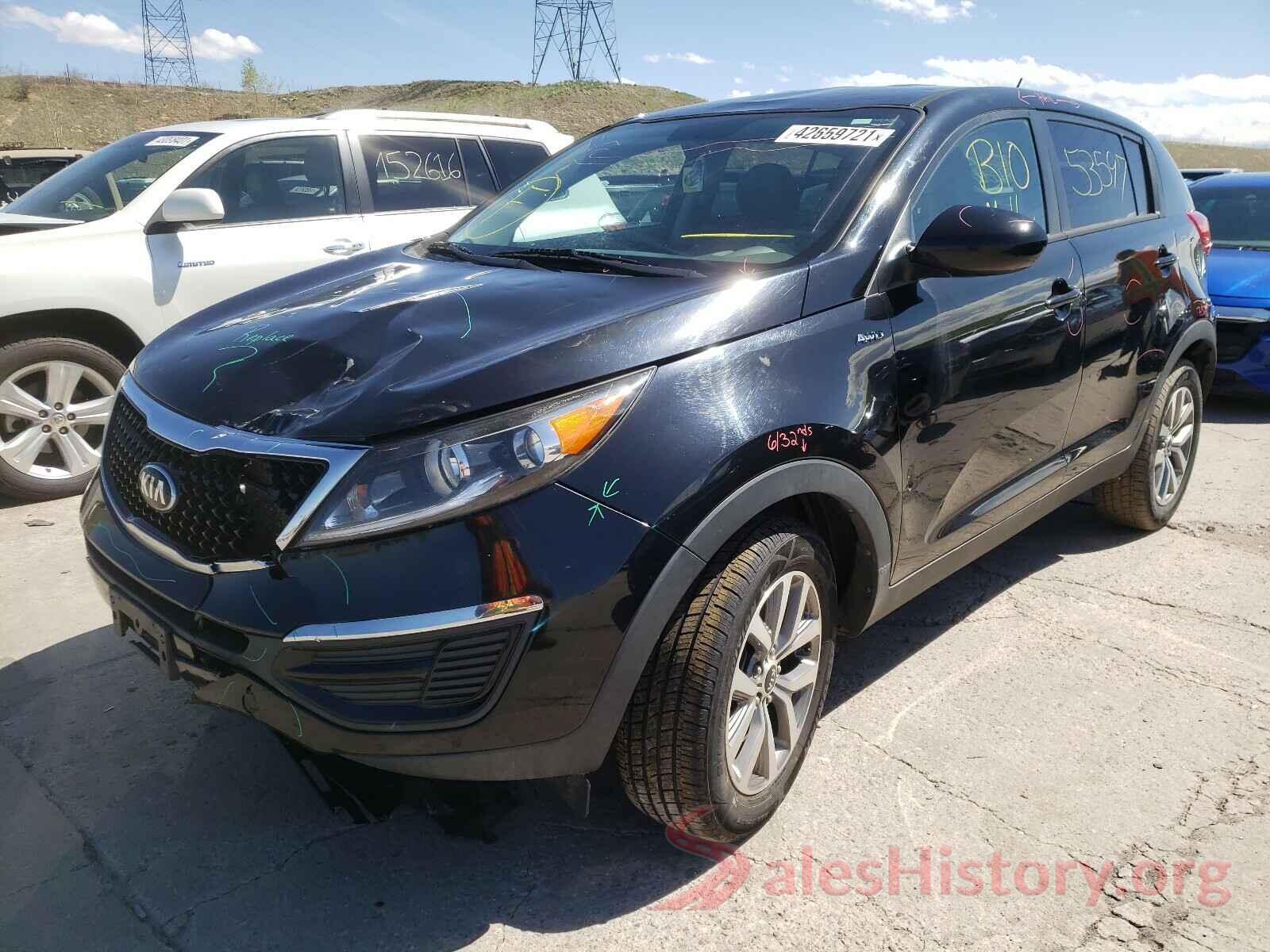 KNDPBCAC7G7877377 2016 KIA SPORTAGE