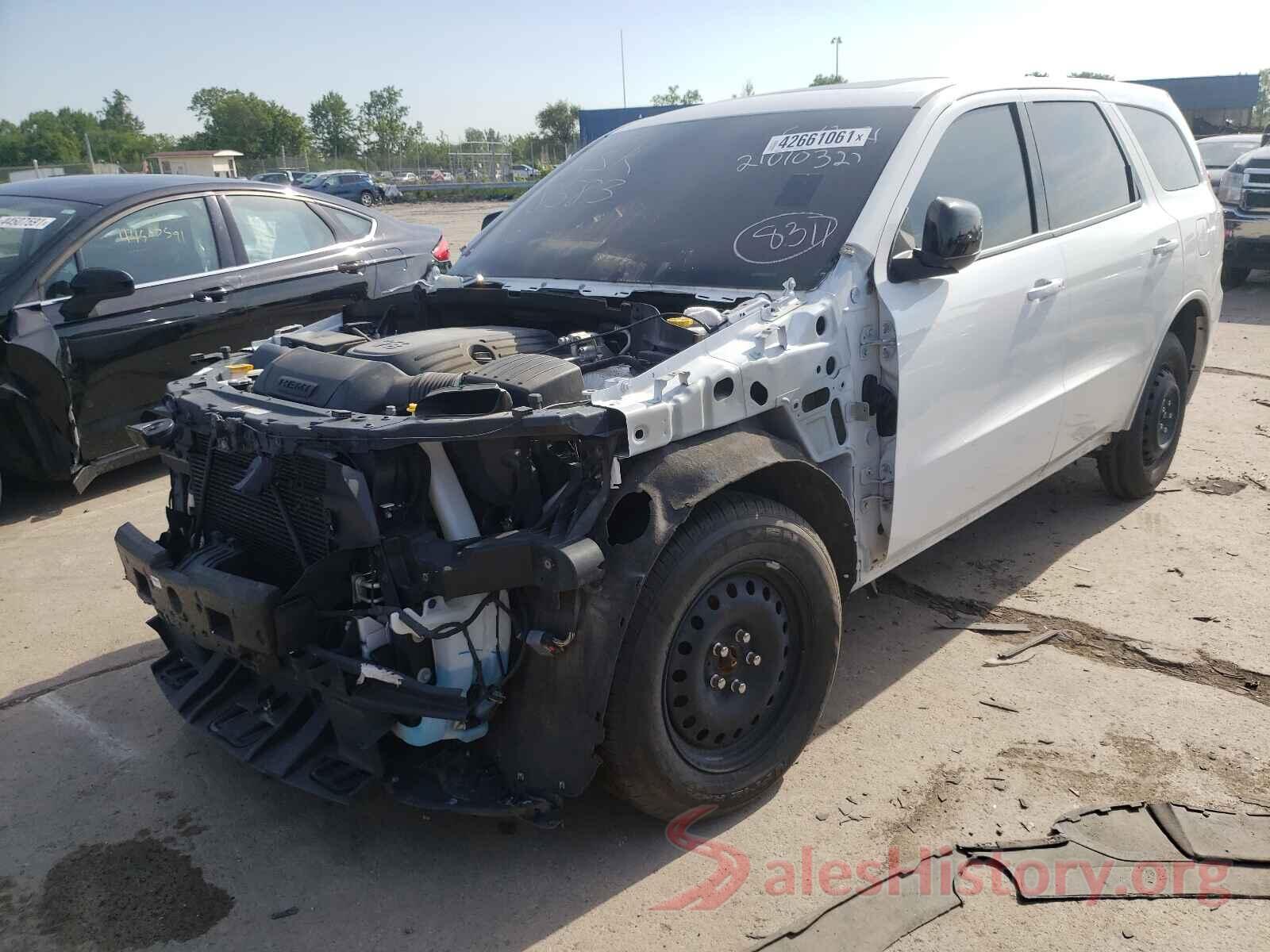 1C4SDJCT6LC188311 2020 DODGE DURANGO