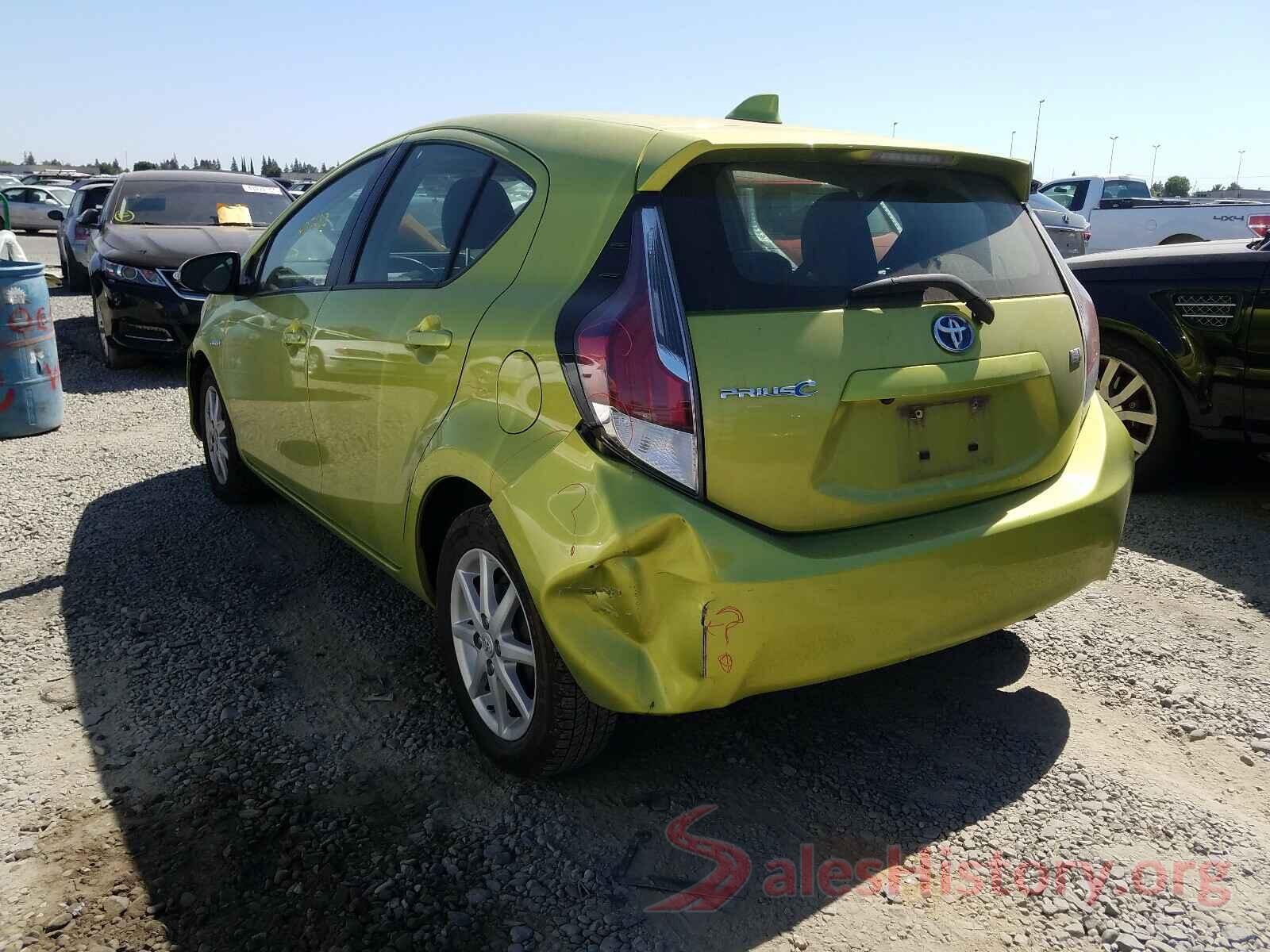 JTDKDTB33G1124628 2016 TOYOTA PRIUS