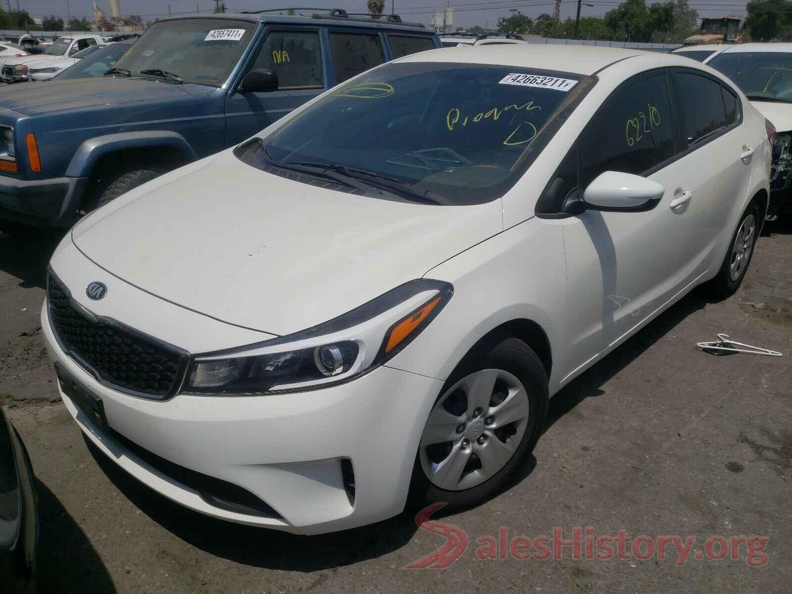 3KPFK4A70HE044381 2017 KIA FORTE