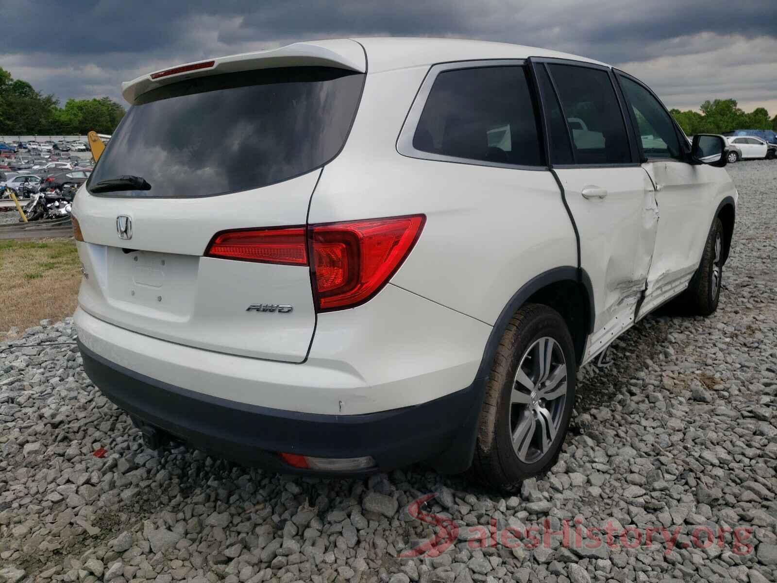 5FNYF6H58HB022541 2017 HONDA PILOT