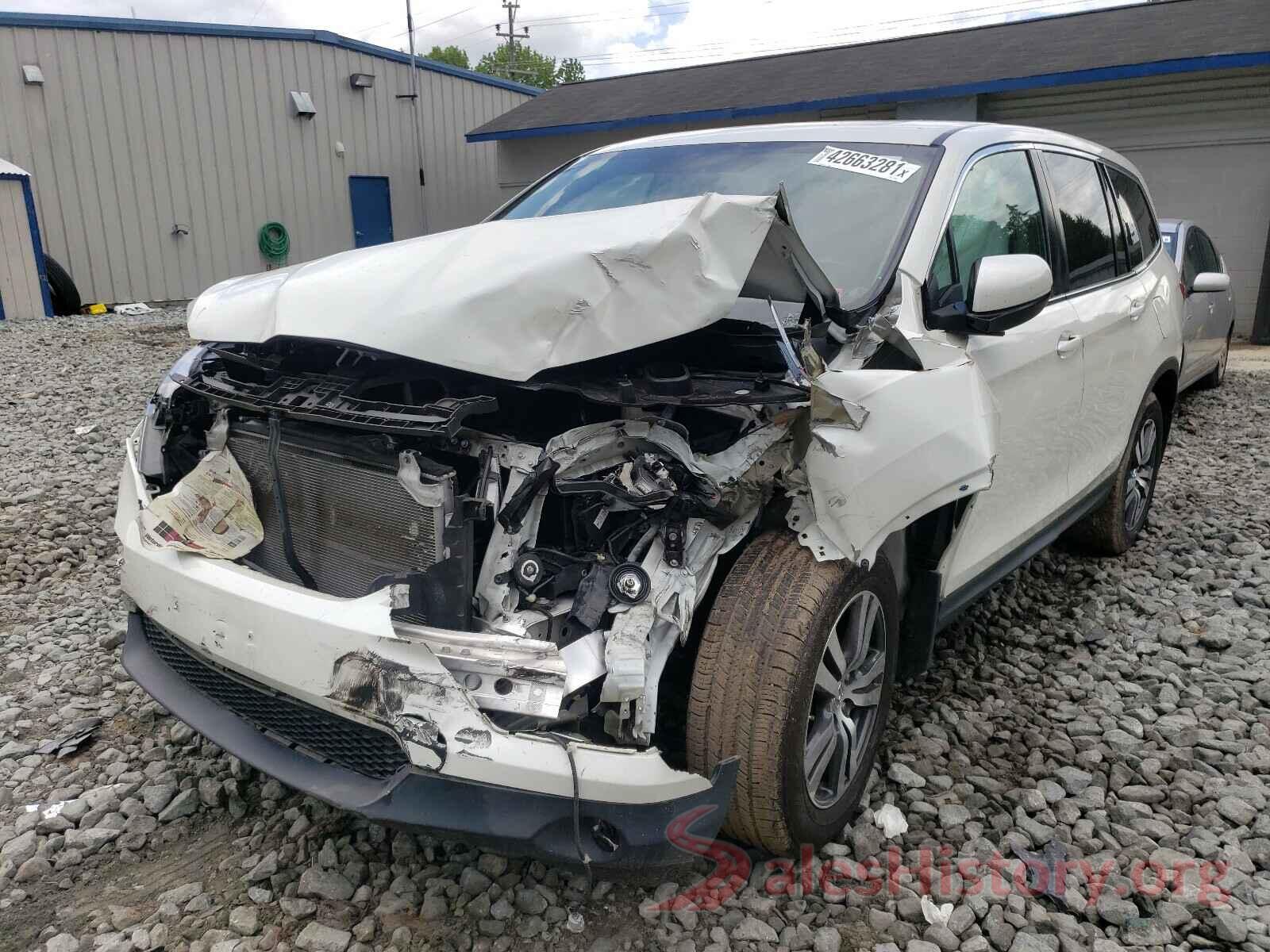 5FNYF6H58HB022541 2017 HONDA PILOT