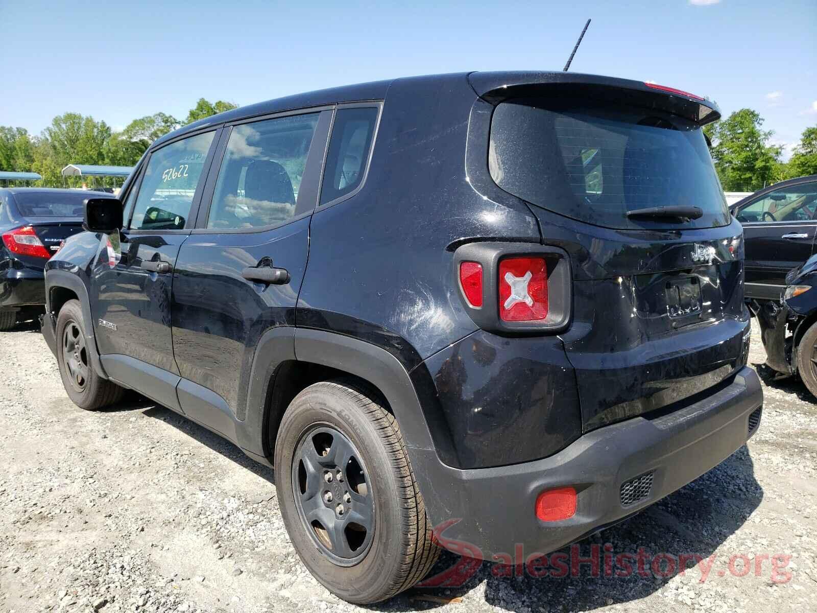 ZACCJAAB6HPF91313 2017 JEEP RENEGADE