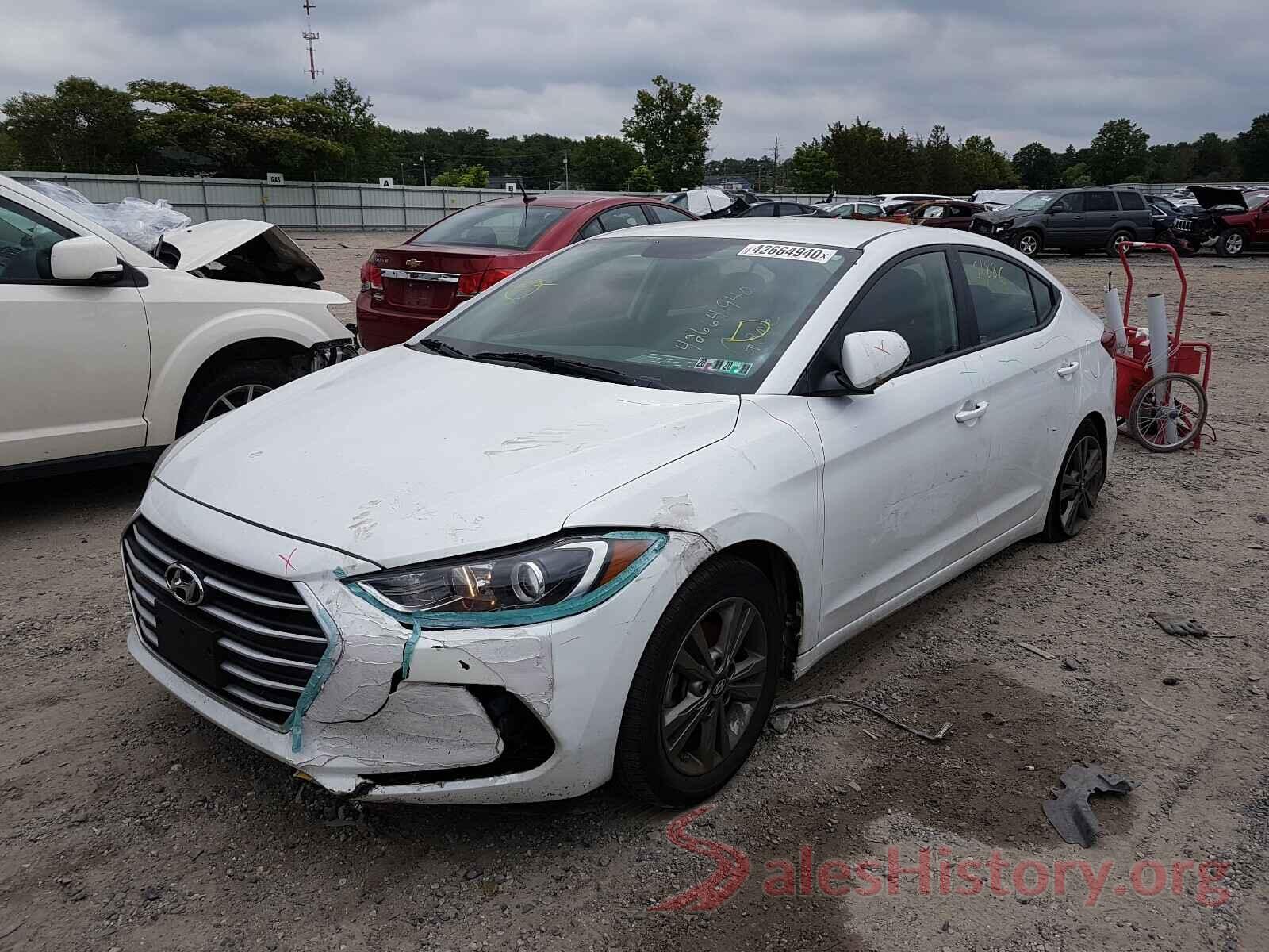 5NPD84LF1JH302158 2018 HYUNDAI ELANTRA