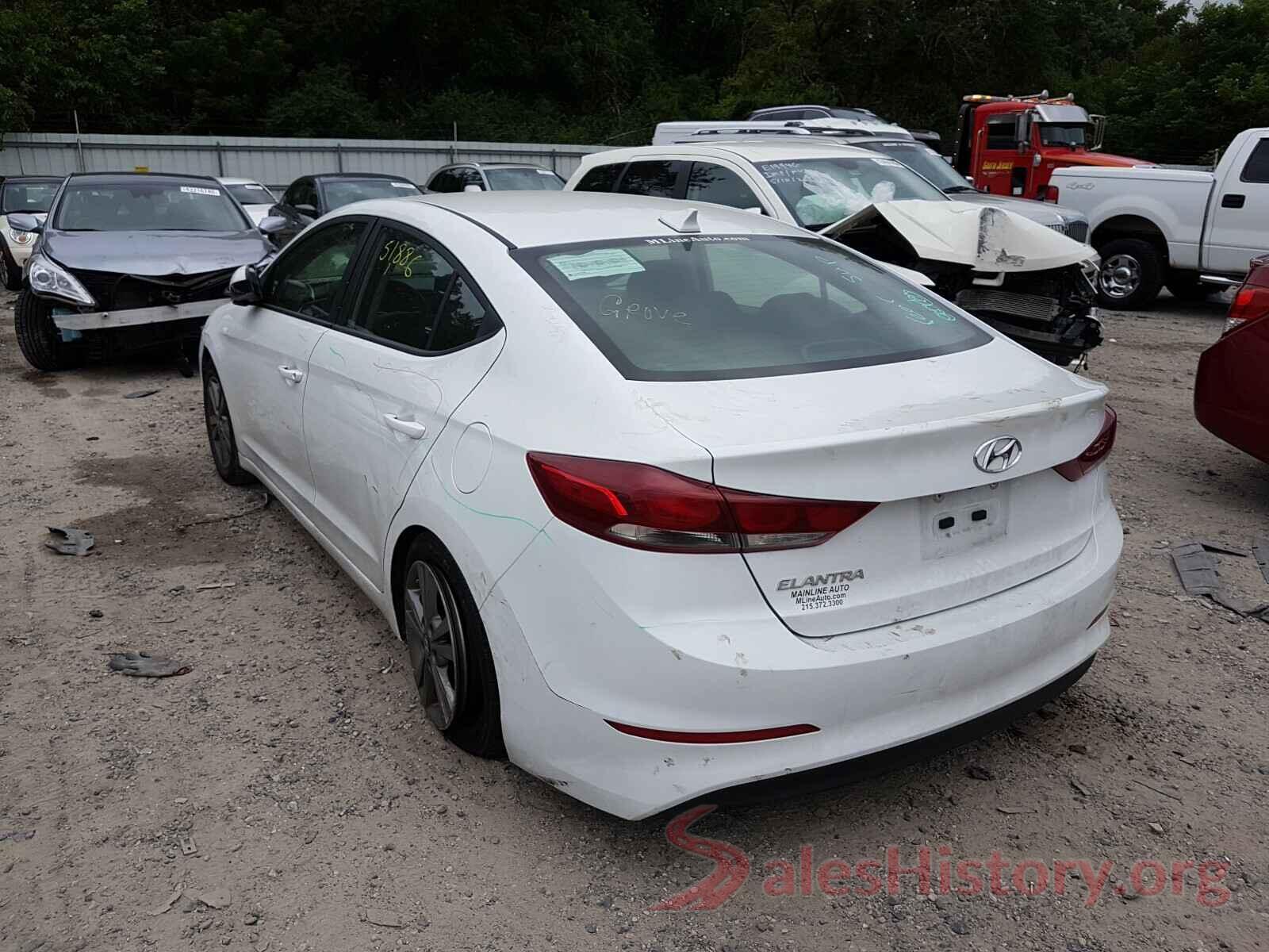 5NPD84LF1JH302158 2018 HYUNDAI ELANTRA