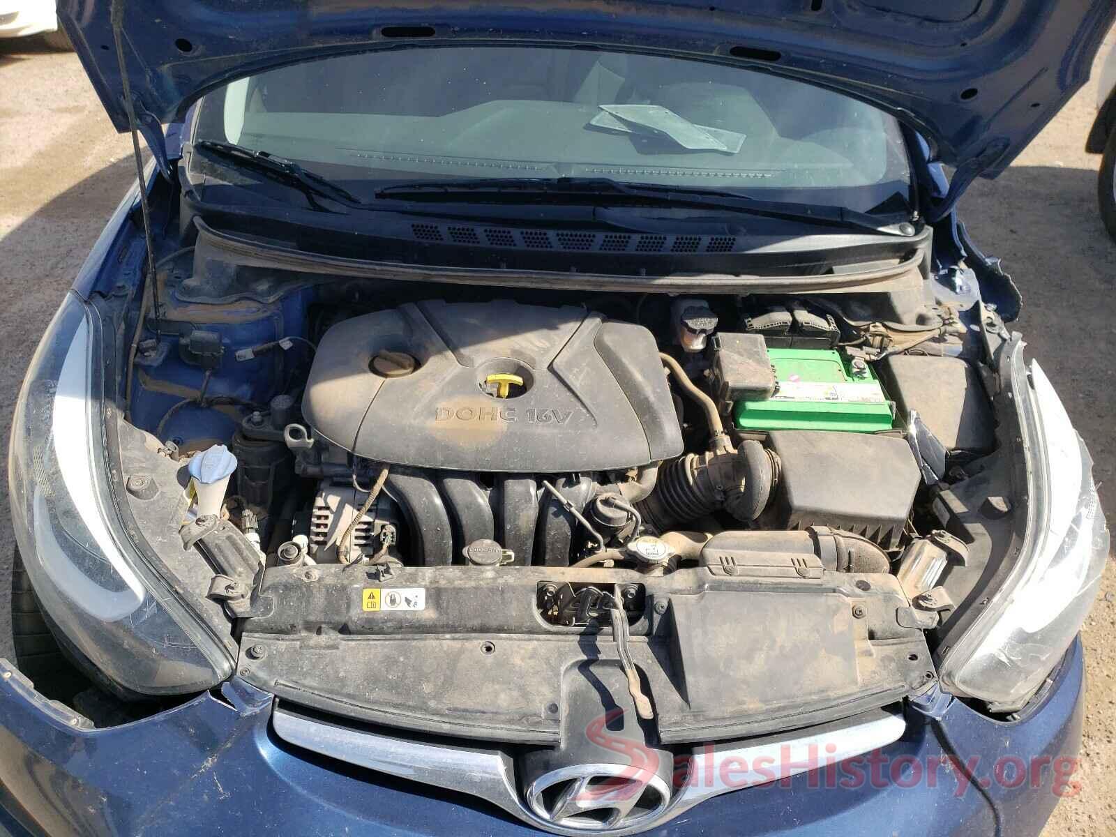 5NPDH4AE3GH690383 2016 HYUNDAI ELANTRA