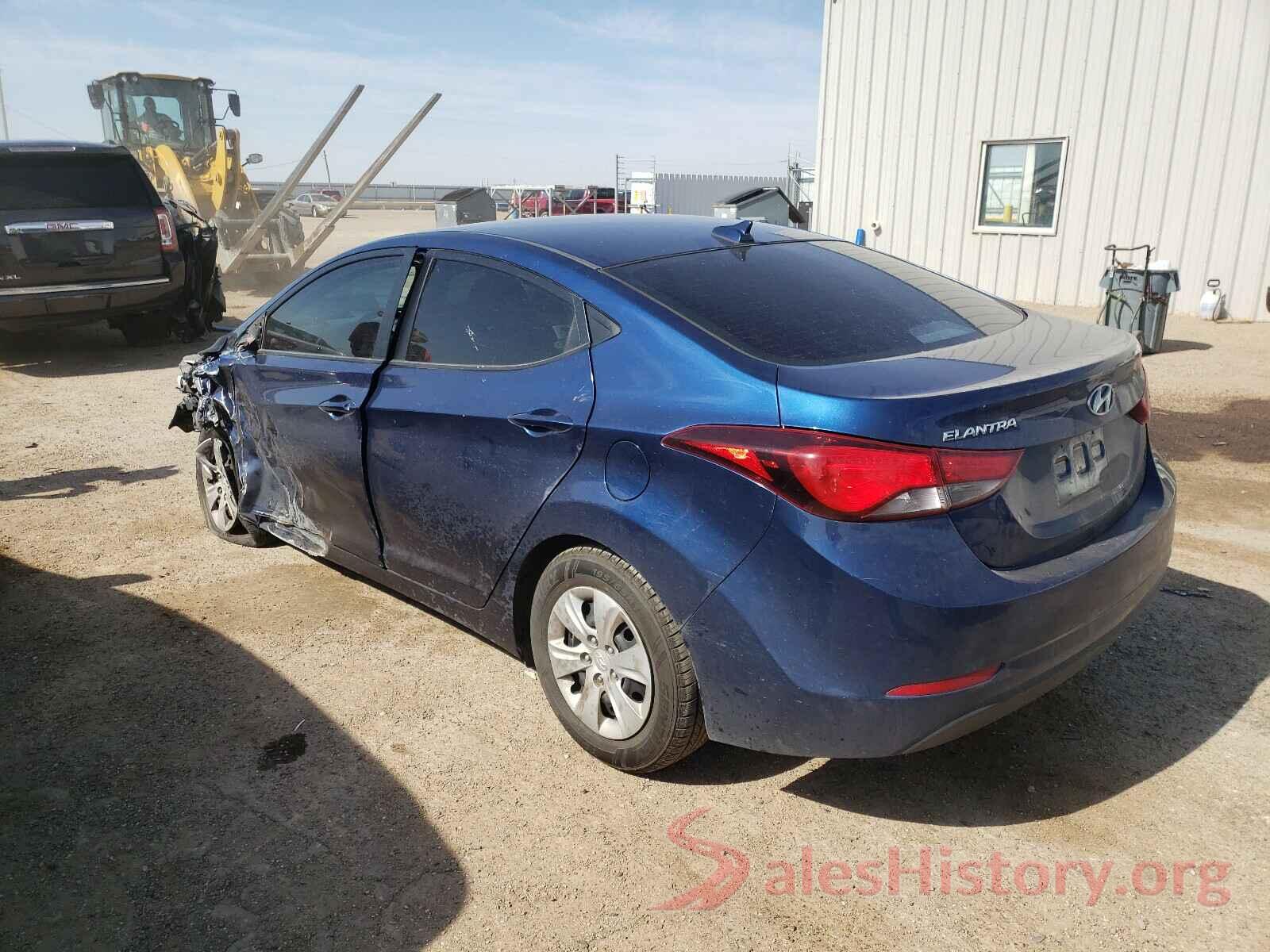 5NPDH4AE3GH690383 2016 HYUNDAI ELANTRA