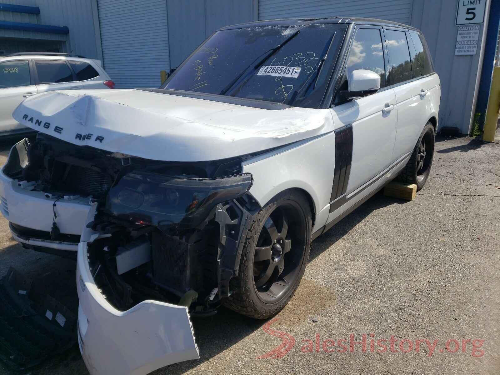 SALGR2FV2HA356032 2017 LAND ROVER RANGEROVER