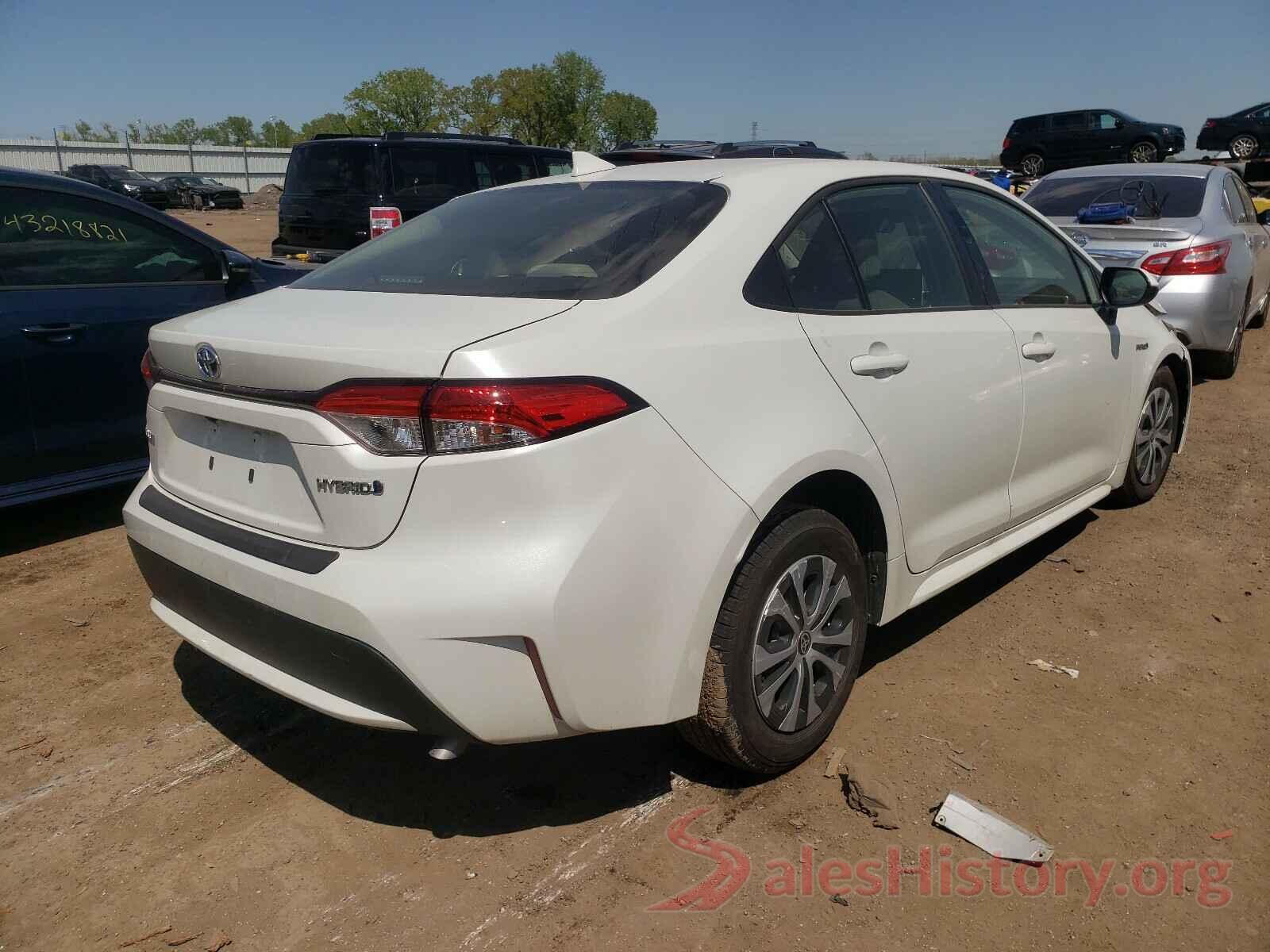 JTDEAMDE6MJ003484 2021 TOYOTA COROLLA